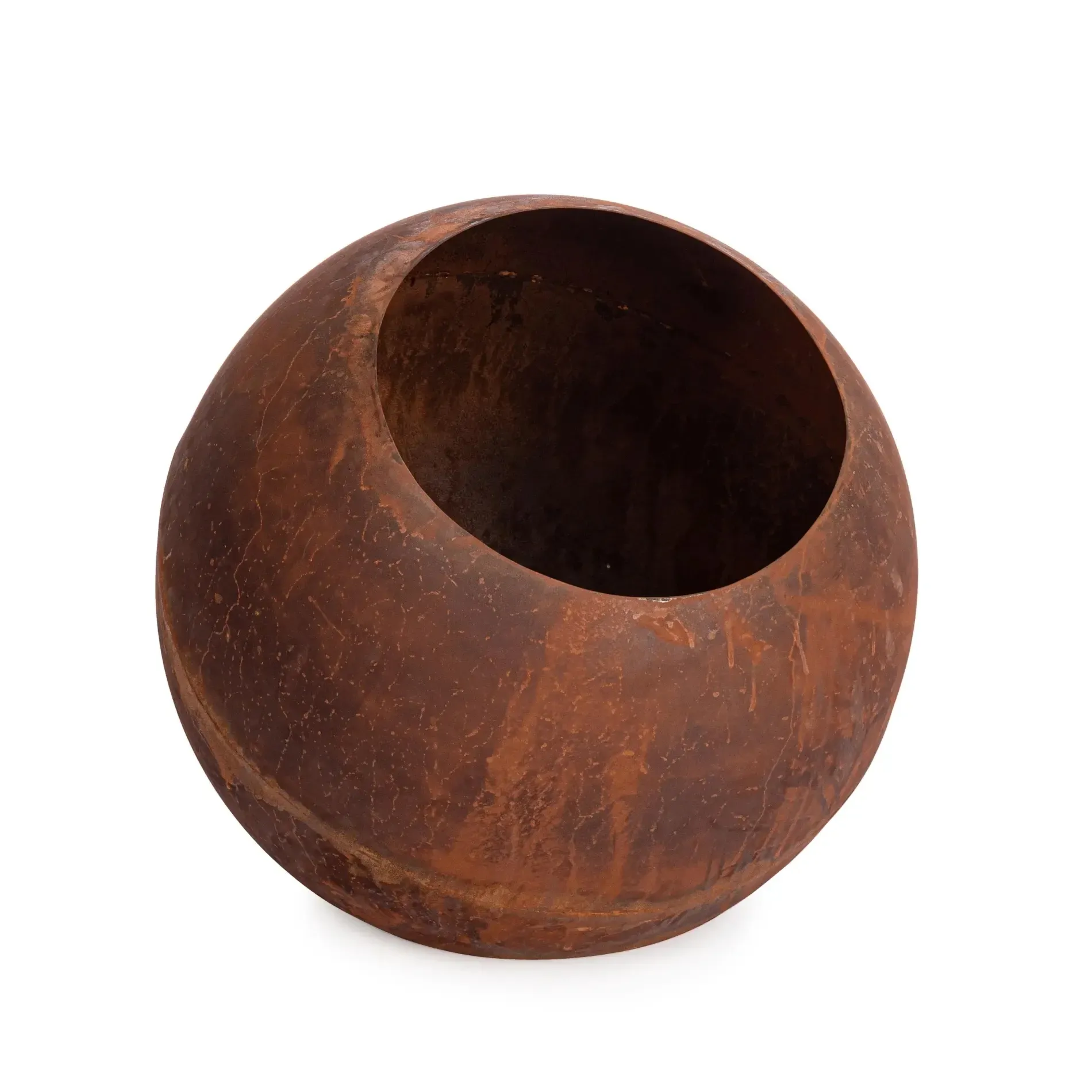 Bolzano Elicon Palenisko na drewno Ø50 miedziane stal