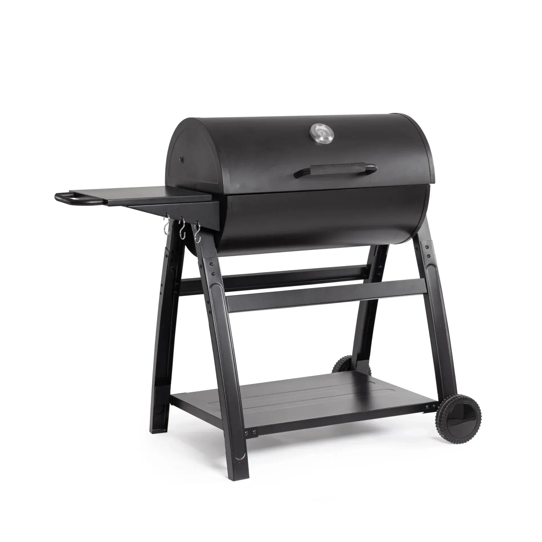 Bolzano Vigna Grill węglowy ogrodowy 112x70 czarny stal