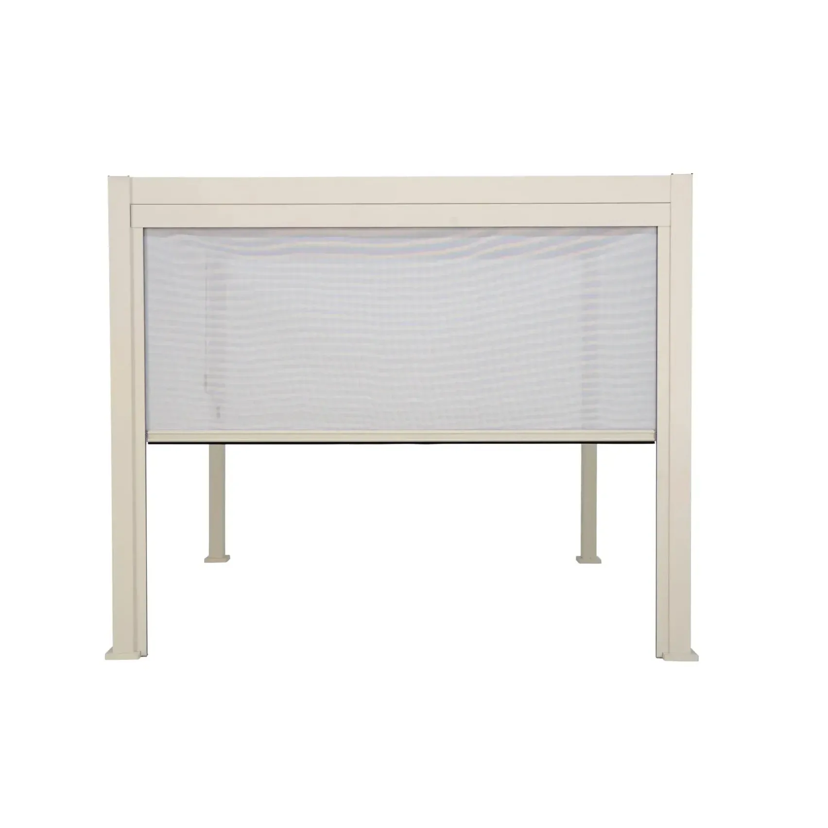 Bolzano Roma Roleta do pergoli 340x10 beżowa aluminium