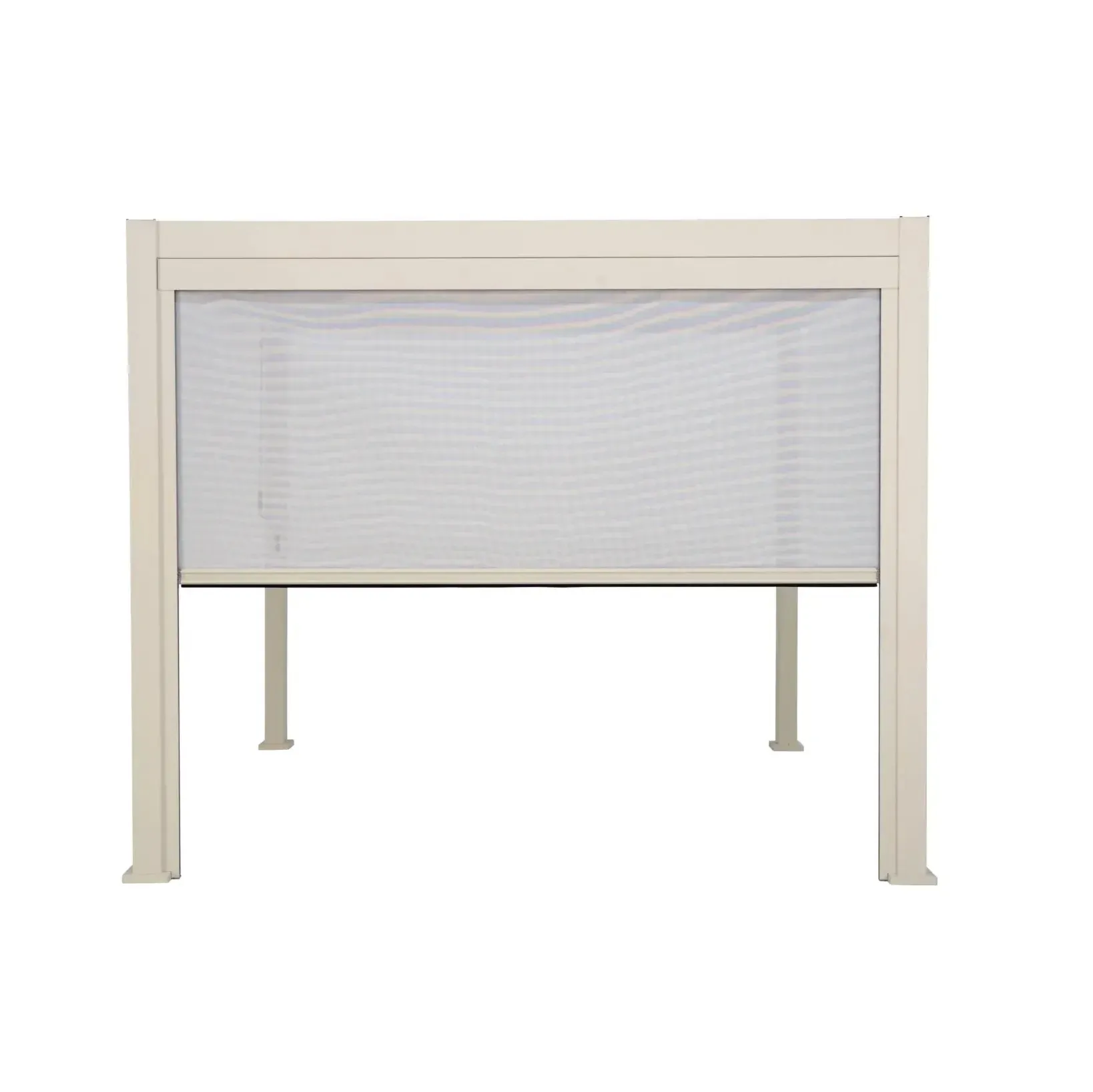 Bolzano Roma Roleta do pergoli 371x10 beżowa aluminium