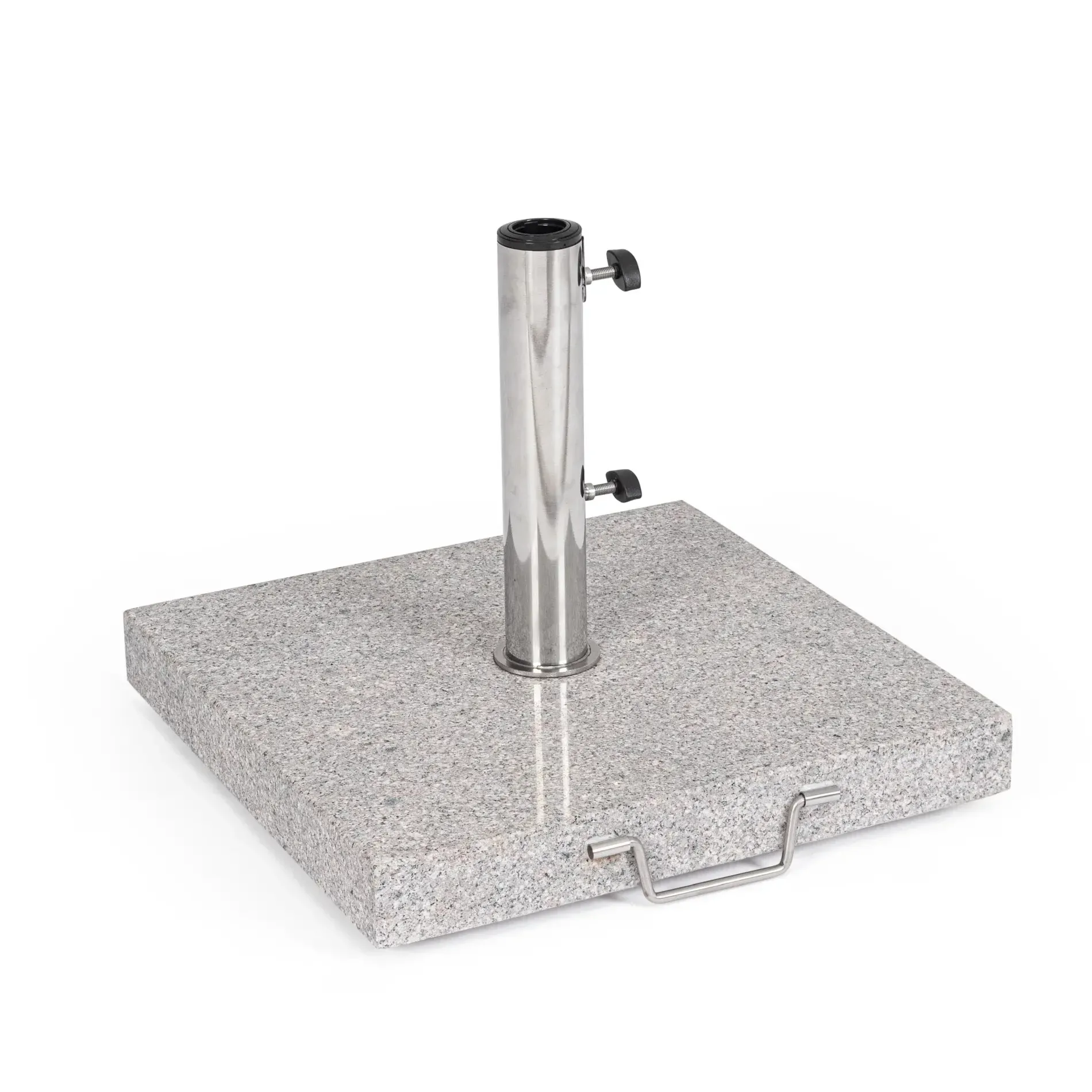 Bolzano Granito Podstawa do parasola 45x45 szara granit