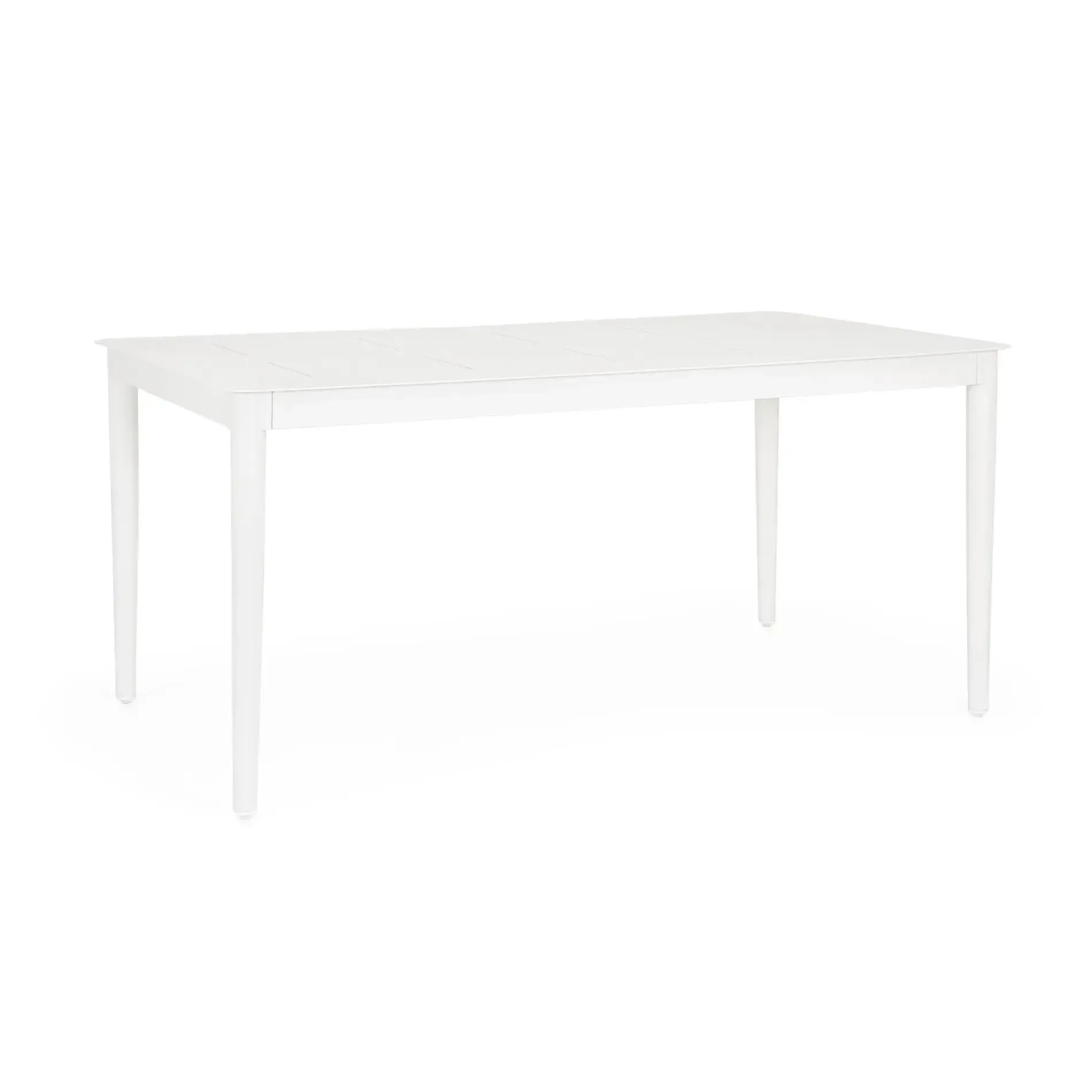 Bolzano Narciso  Stół ogrodowy 160x90 biały aluminiowy