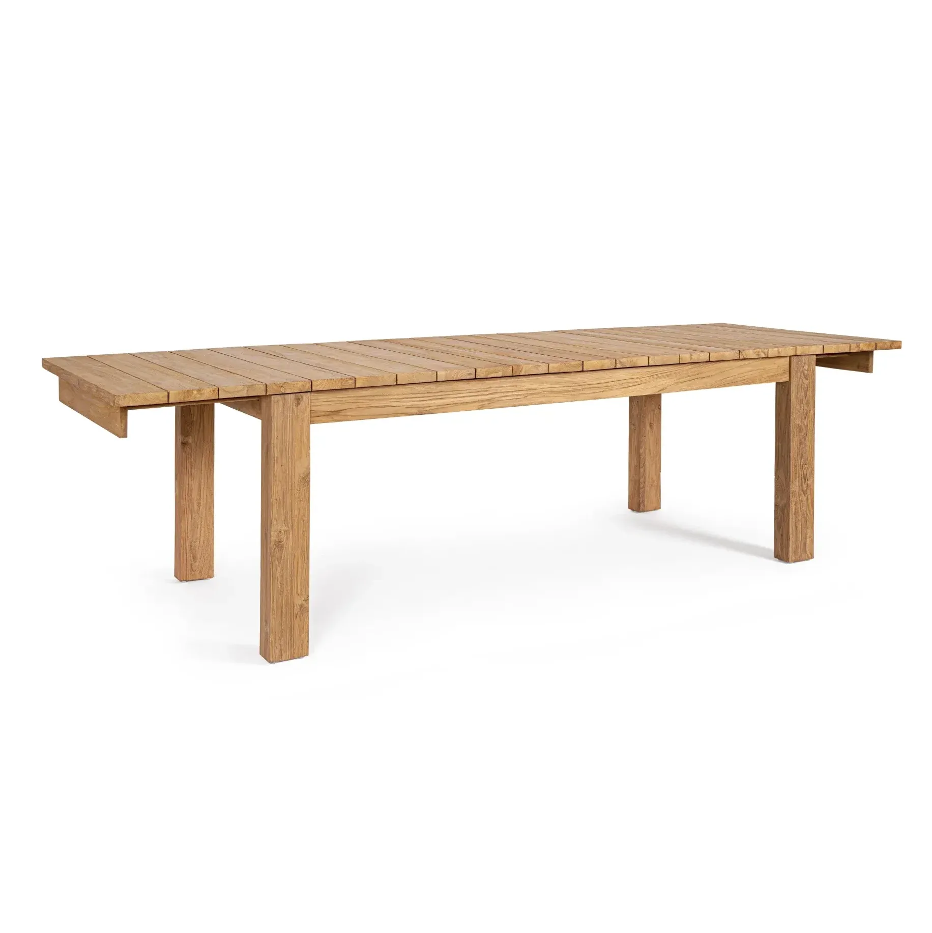 Bolzano Zarolo Stół ogrodowy rozkładany 220-300x100 brązowy Teakowy