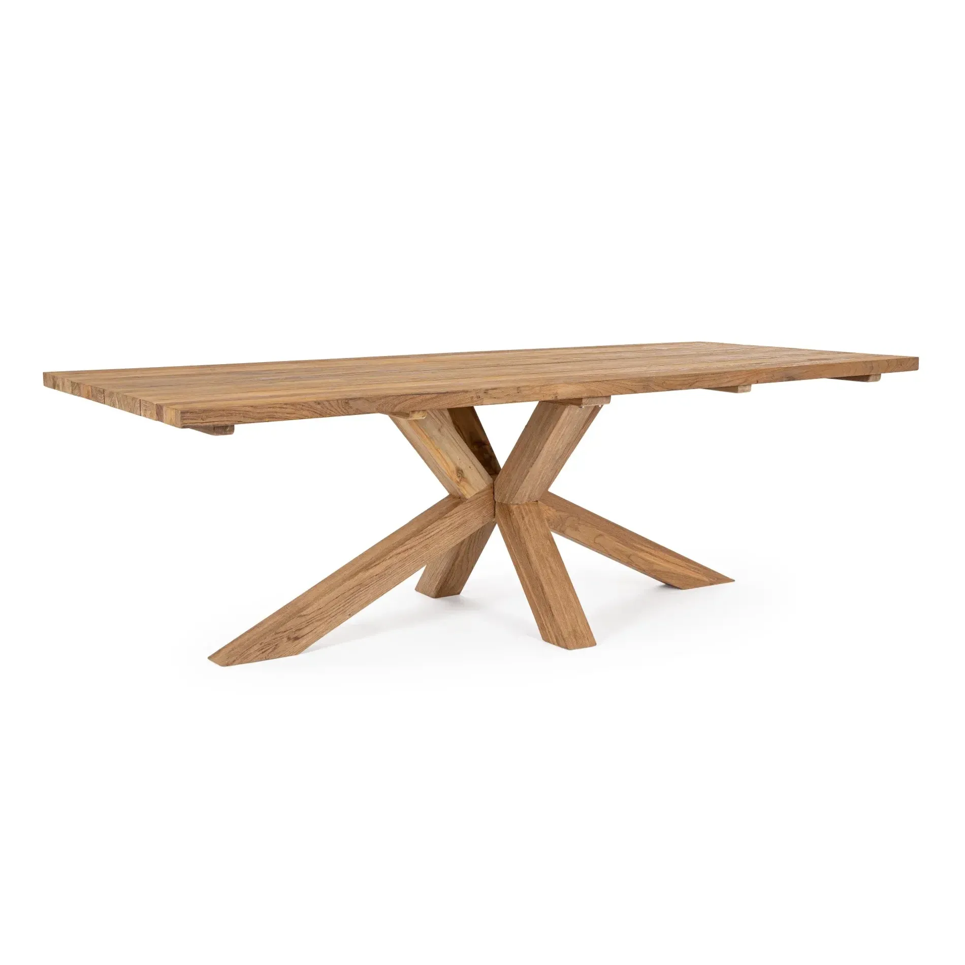 Bolzano Javero Stół ogrodowy 240x100 brązowy Teakowy