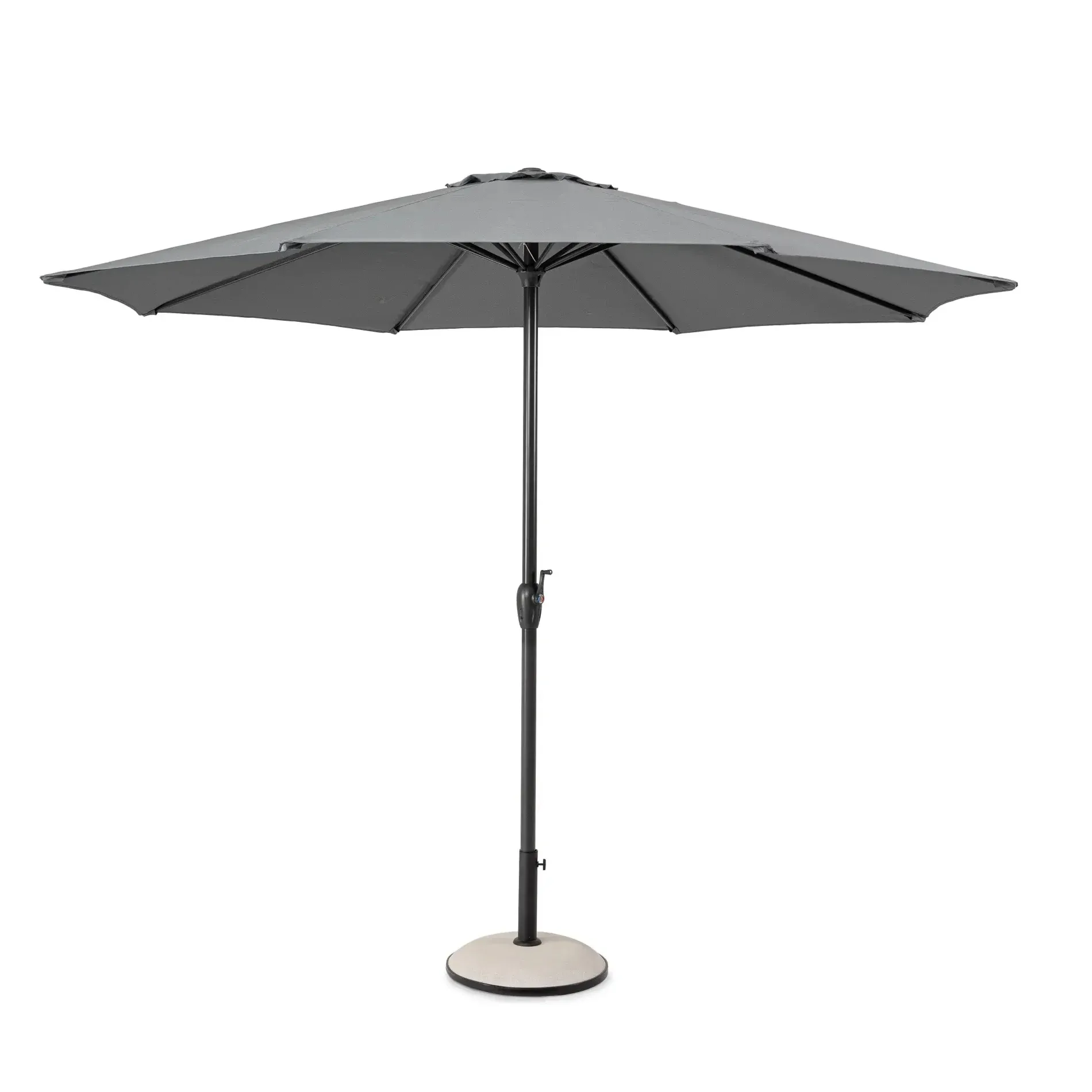 Bolzano Katan Parasol basenowy okrągły Ø300 szary aluminiowy