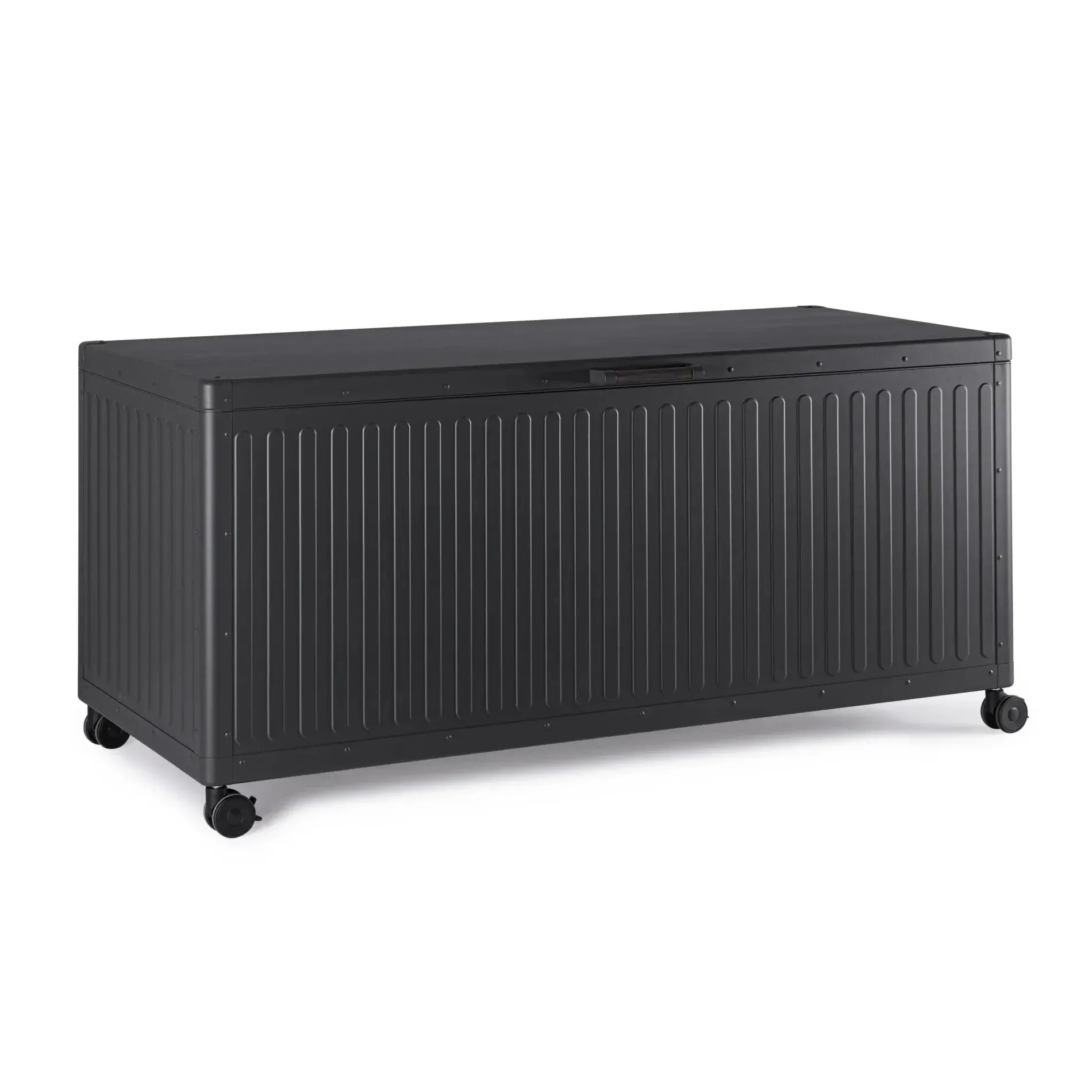 Bolzano Roma Skrzynia ogrodowa 164,8x72 antracytowa aluminium