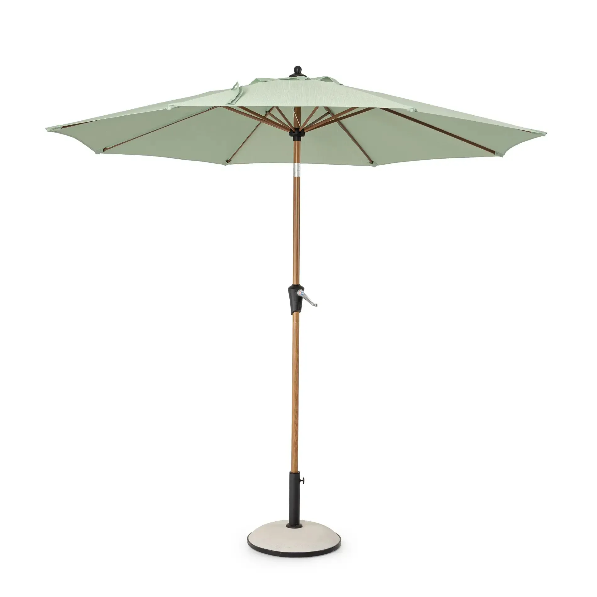 Bolzano Primona Parasol basenowy okrągły Ø300 miętowy stalowy