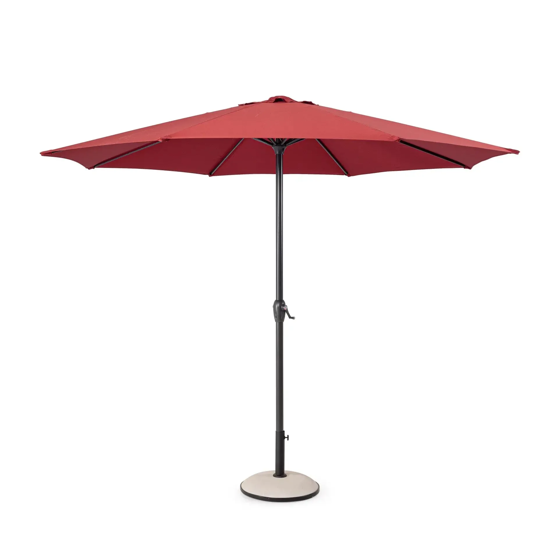 Bolzano Katan Parasol basenowy okrągły Ø300 czerwony aluminiowy