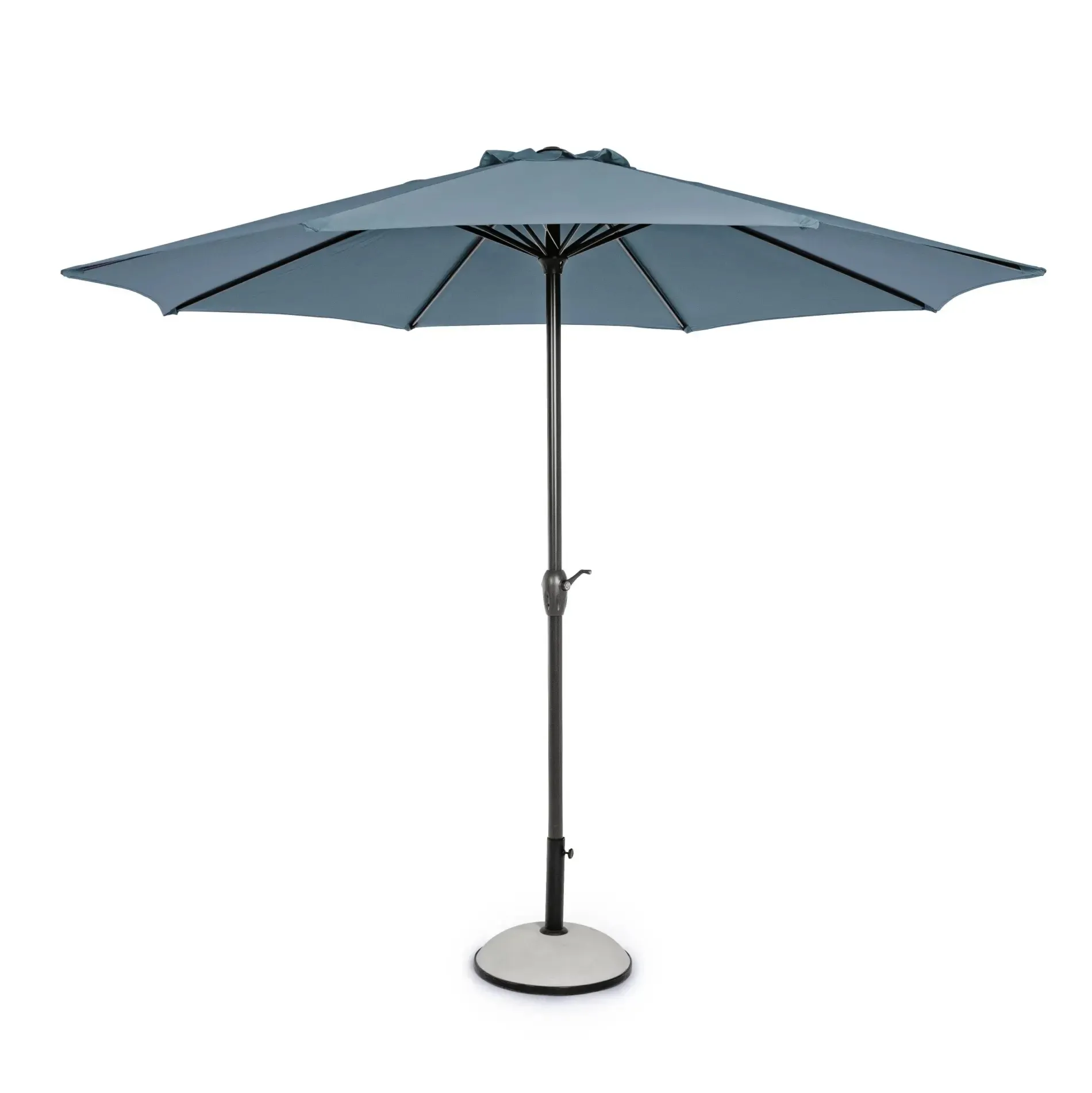 Bolzano Katan Parasol ogrodowy okrągły Ø300 niebieski aluminiowy