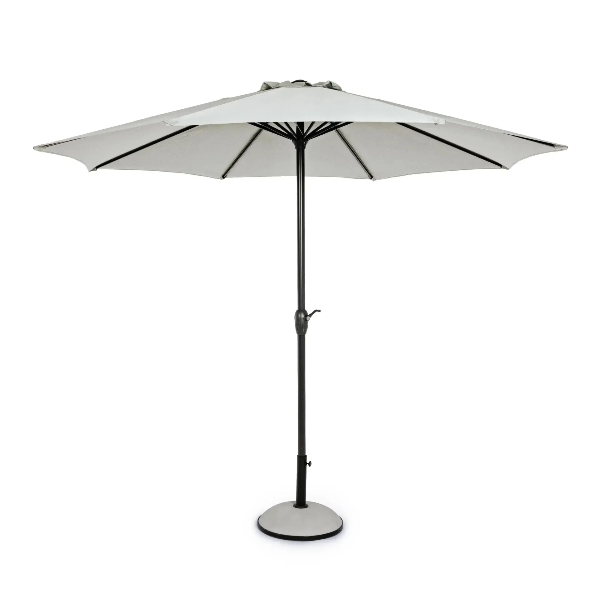 Bolzano Katan Parasol ogrodowy okrągły Ø300 naturalny aluminiowy