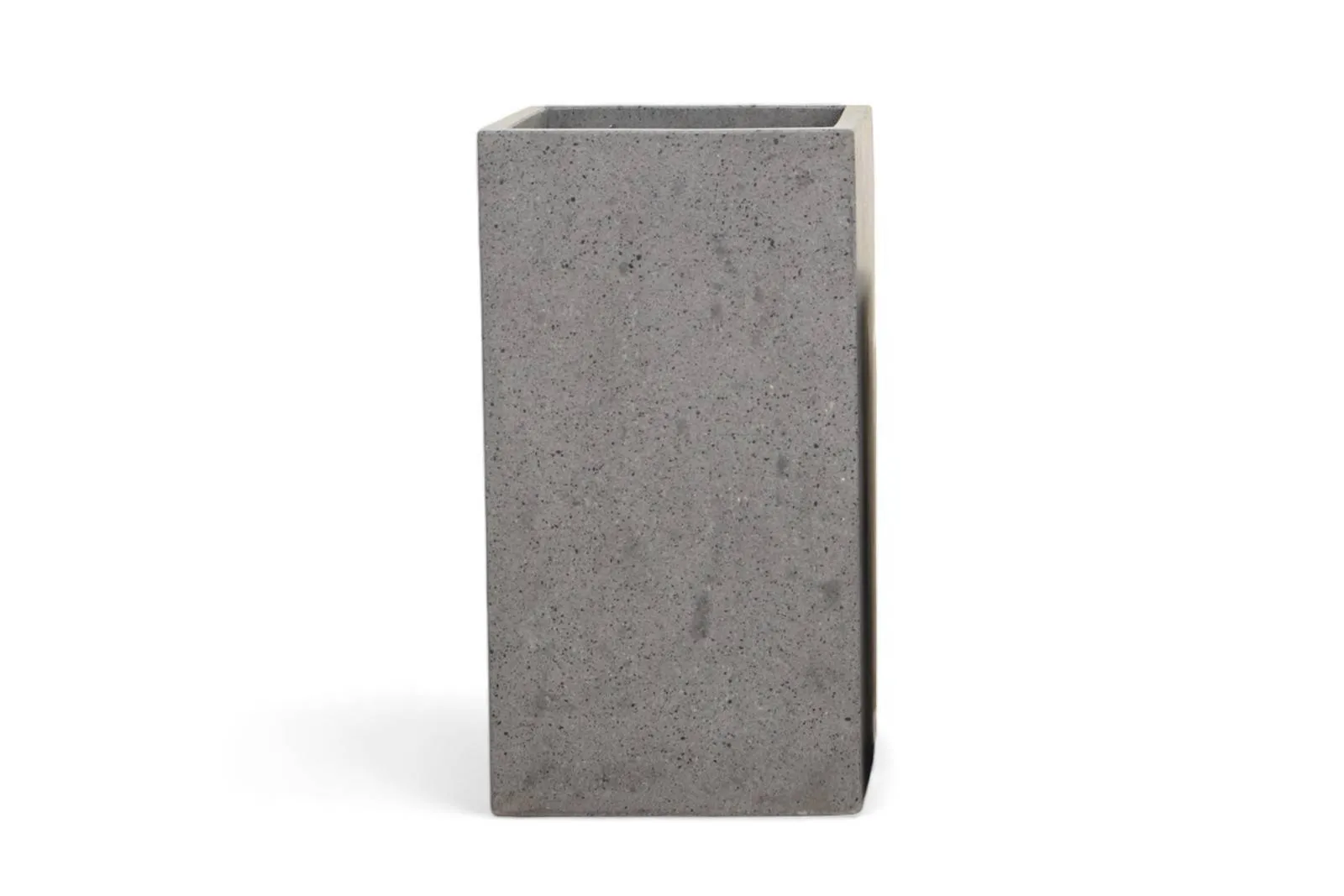 Donica tarasowa, ogrodowa FLEY mrozoodporna Ø43x80 Flucci szara