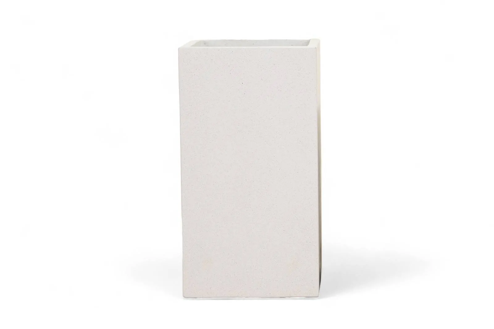 Donica tarasowa, ogrodowa FLITE mrozoodporna Ø43x80 Flucci biała