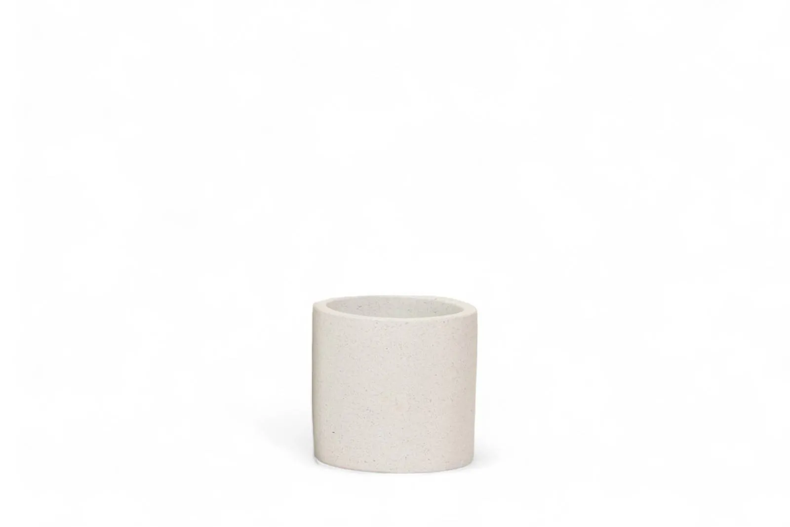 Donica tarasowa, ogrodowa FLITE mrozoodporna Ø20x18 Flucci biała