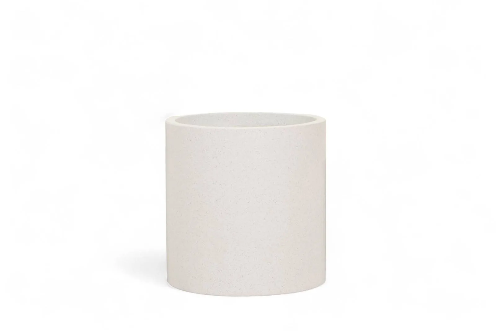 Donica tarasowa, ogrodowa FLITE mrozoodporna Ø40x40 Flucci biała