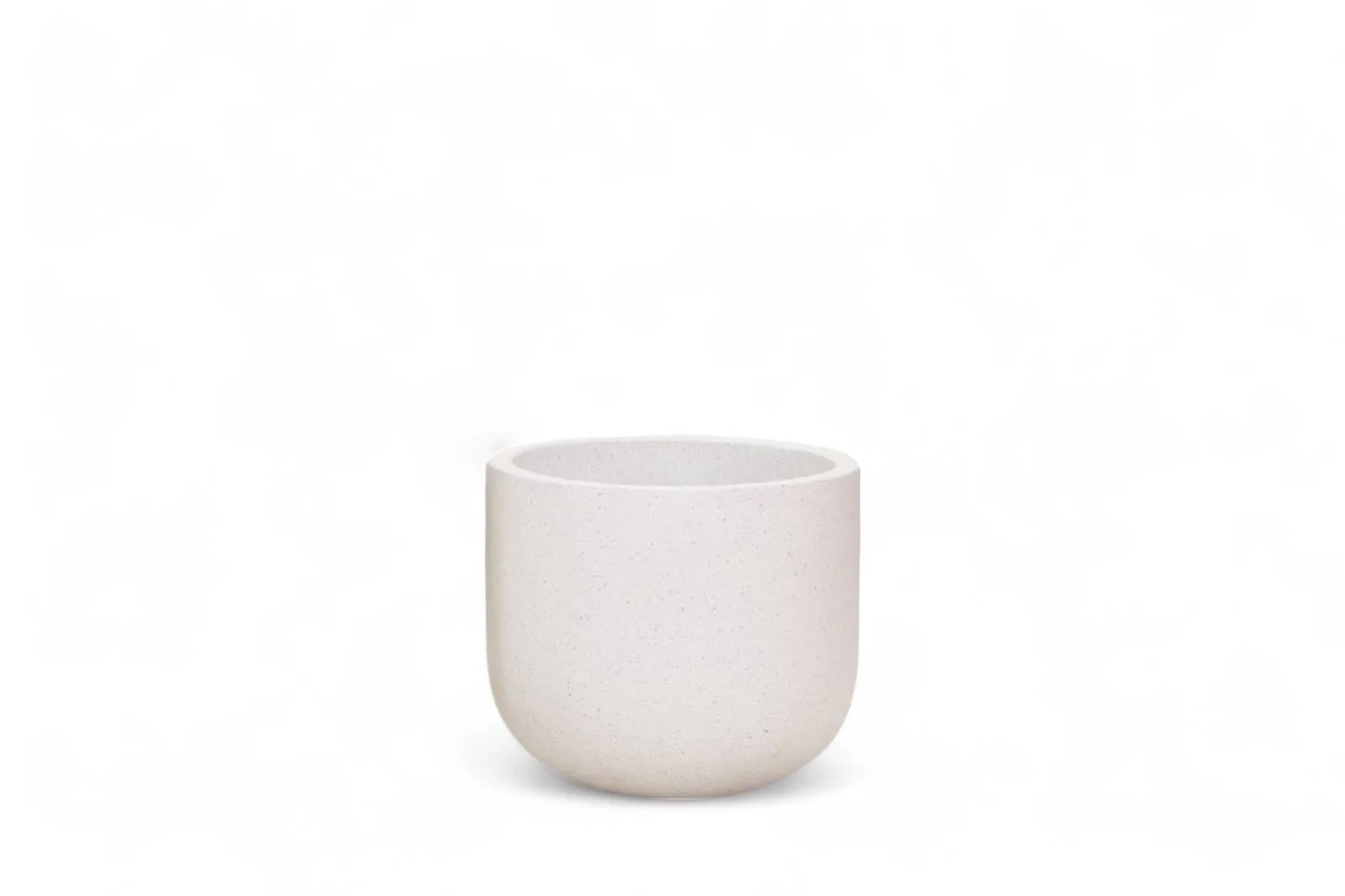 Donica tarasowa, ogrodowa FLITE mrozoodporna Ø30x27 Flucci biała