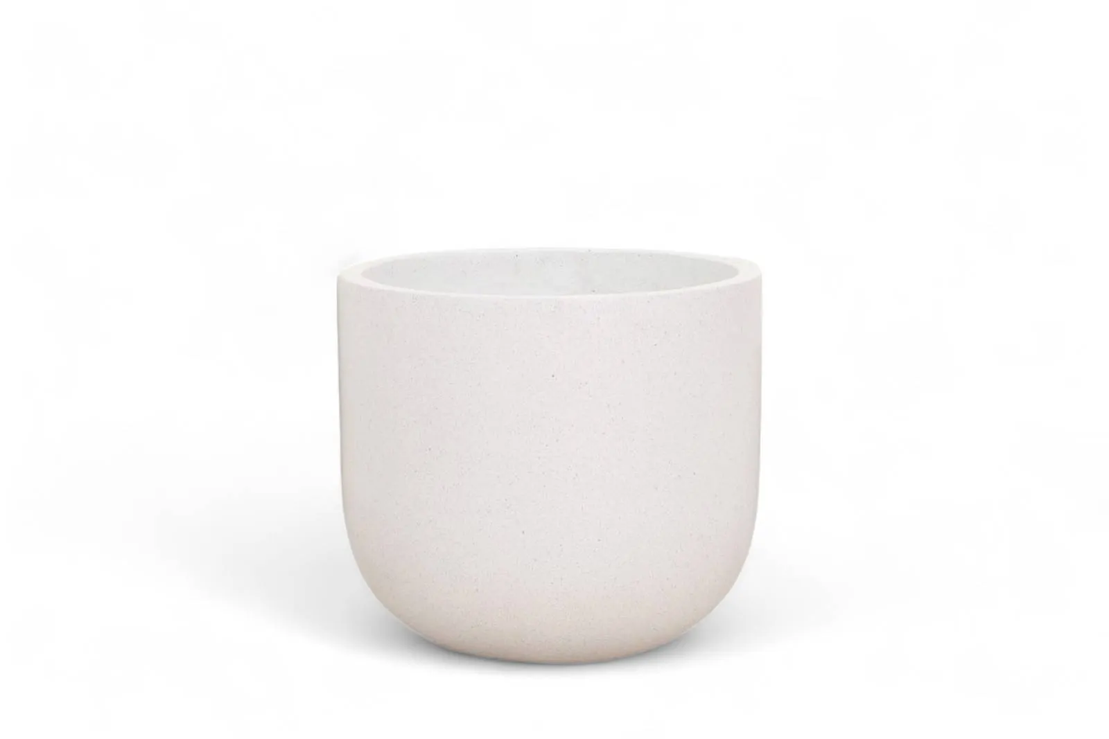 Donica tarasowa, ogrodowa FLITE mrozoodporna Ø46x41 Flucci biała