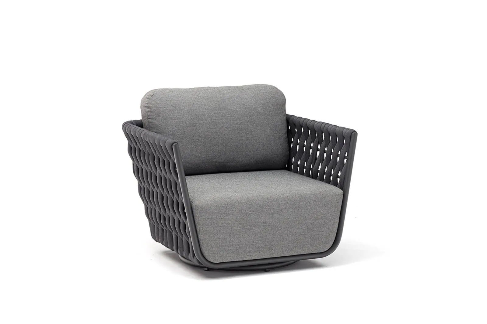 Fotel ogrodowy duży HUG  87x95x83 Couture Jardin antracytowy