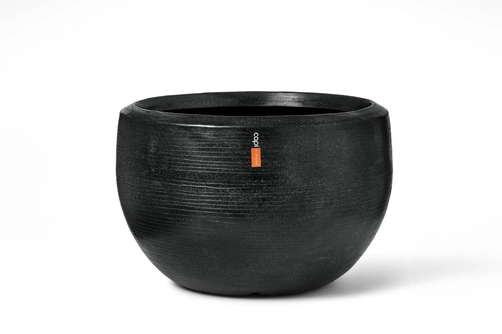 Donica ogrodowa duża NBLS mrozoodporna Ø132x90 Capi antracytowa