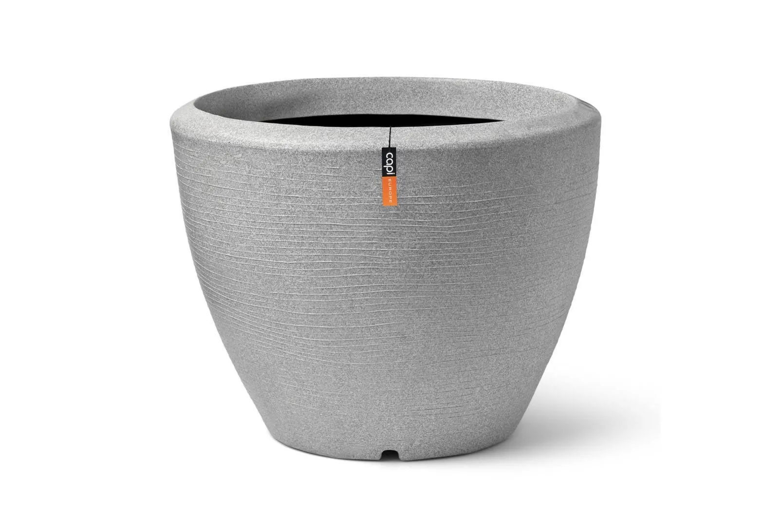 Donica ogrodowa NIVS mrozoodporna Ø114x90 Capi jasnoszara