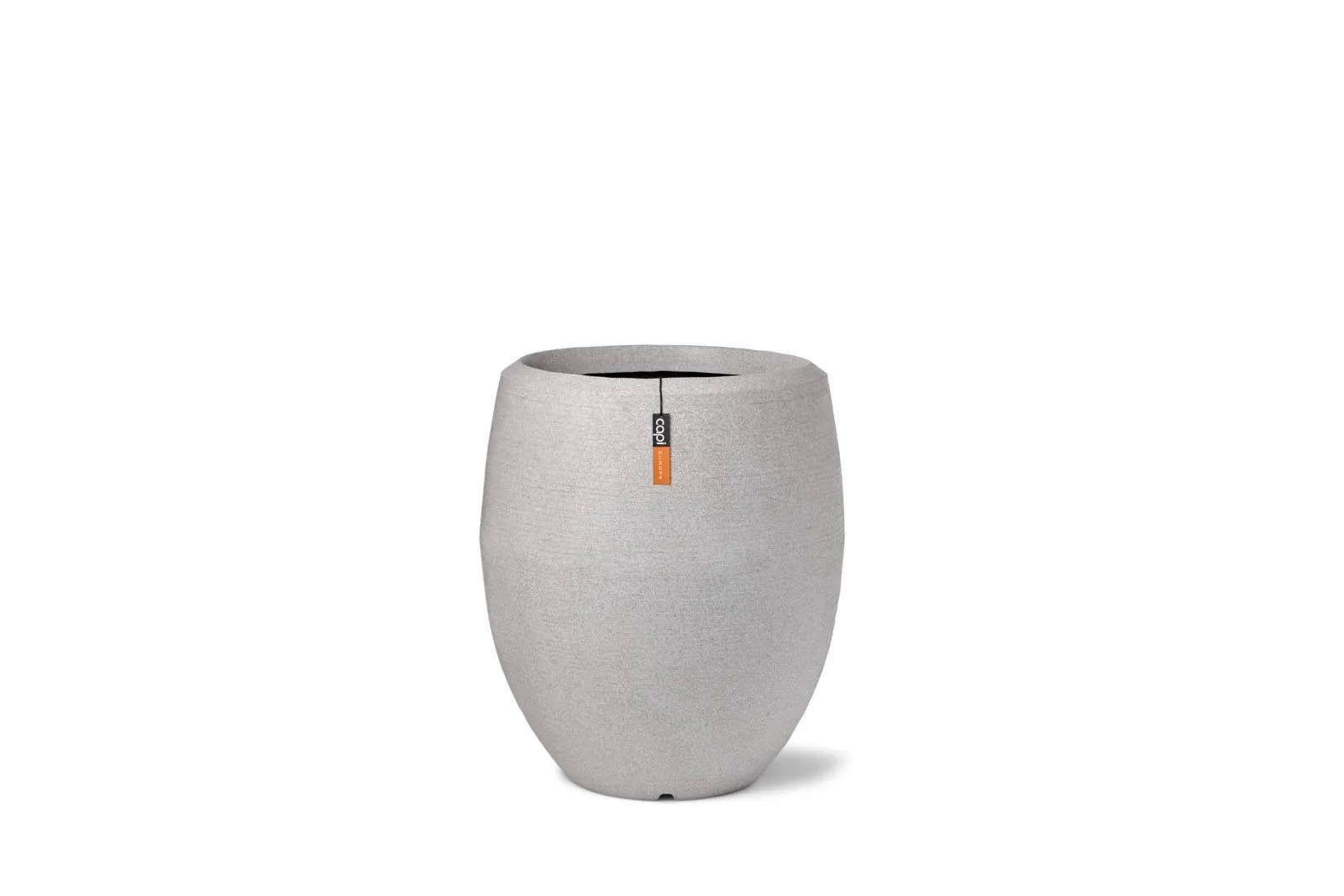 Donica ogrodowa duża NIVS mrozoodporna Ø63x75 Capi jasnoszara