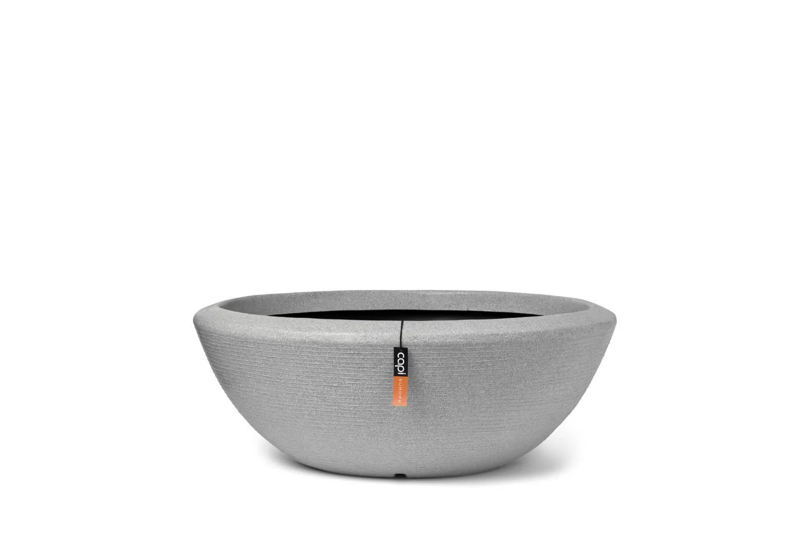 Donica ogrodowa NIVS mrozoodporna Ø92x36 Capi jasnoszara