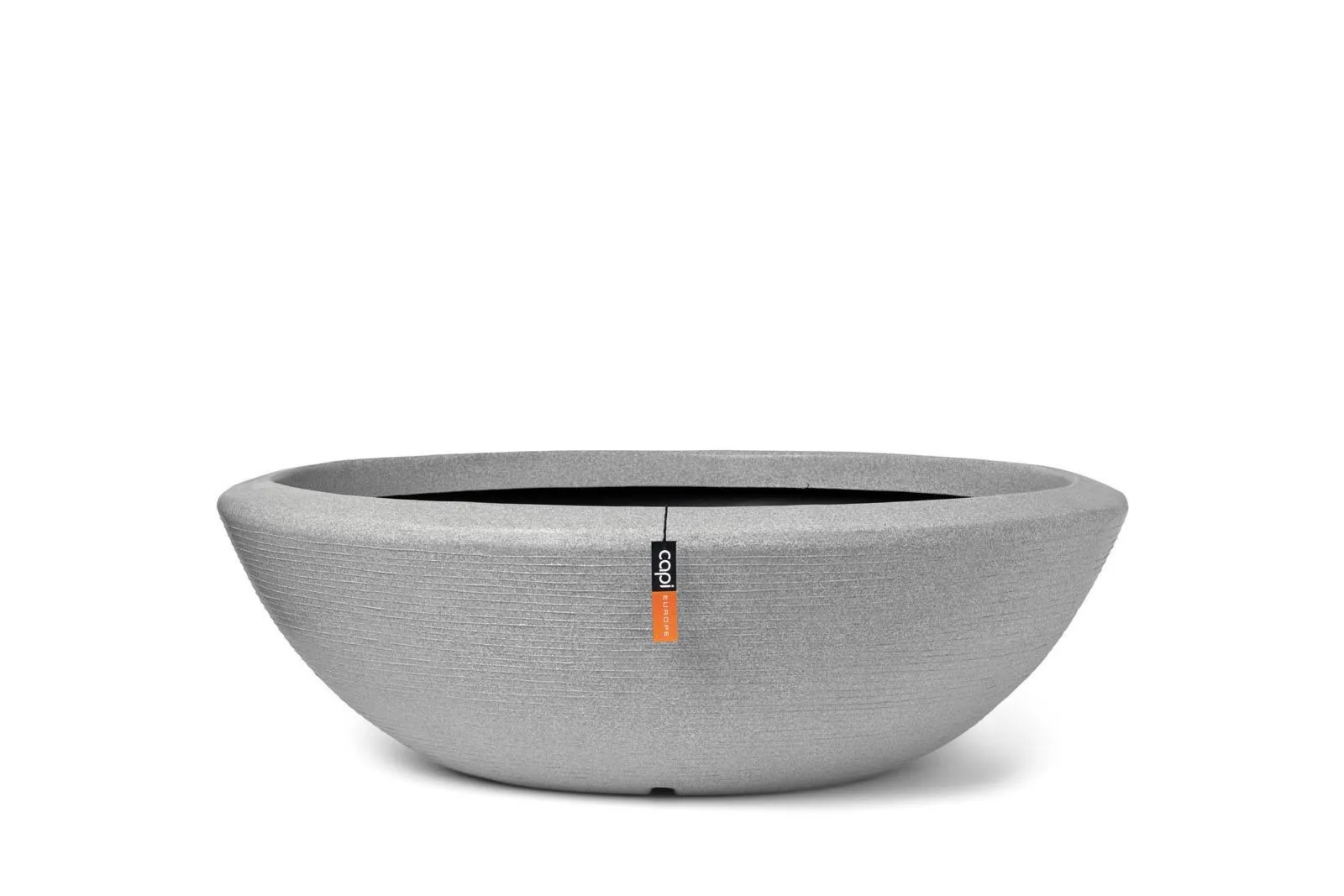 Donica ogrodowa NIVS mrozoodporna Ø122x46 Capi jasnoszara