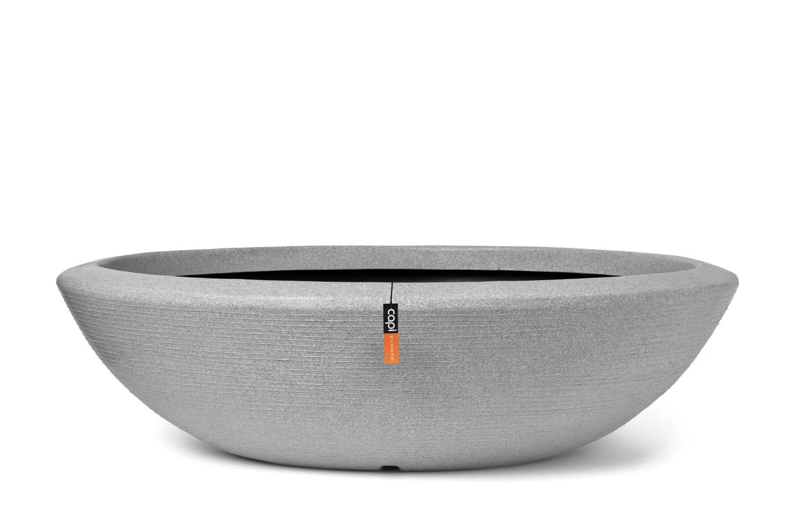 Donica ogrodowa duża NIVS mrozoodporna Ø153x56 Capi jasnoszara