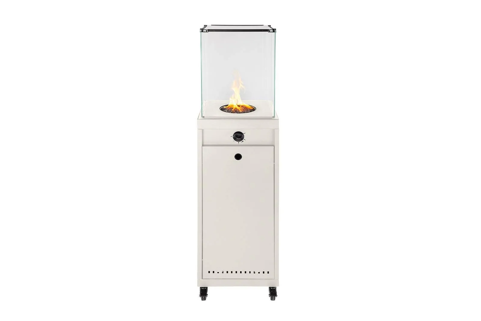 Promiennik gazowy, ogrzewacz ELDFEL  36x36 Marroni Grills biały