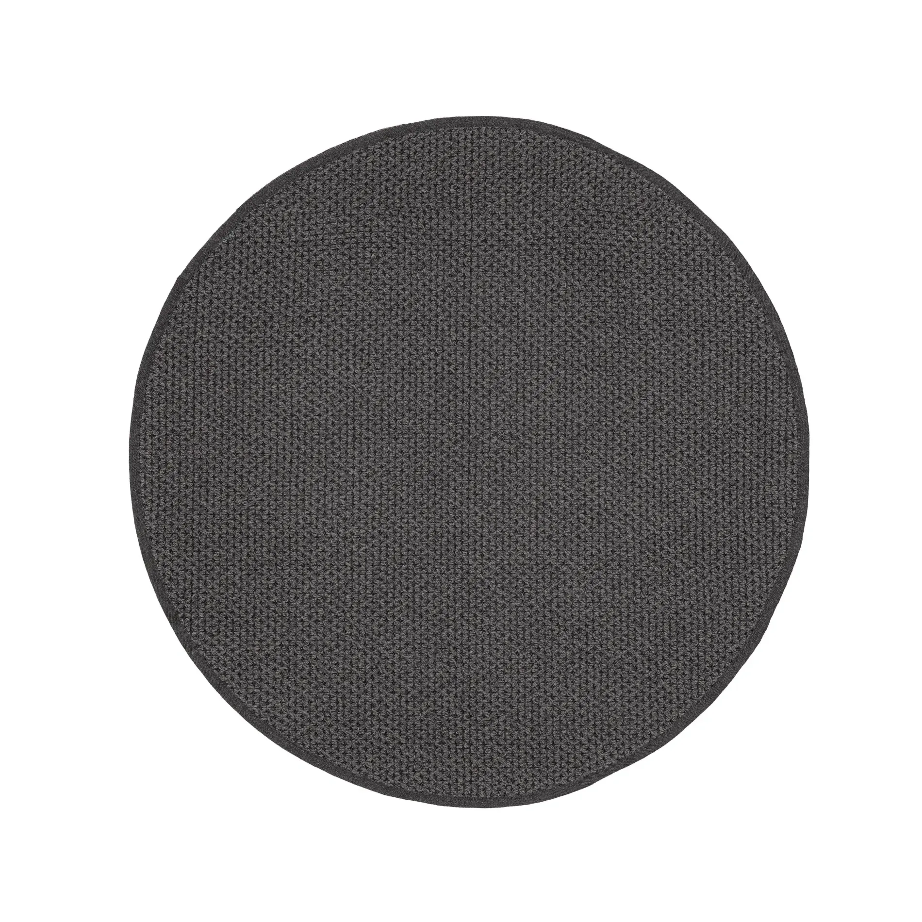 Bolzano Dantey Dywan ogrodowy Ø150 antracytowy polipropelynowy