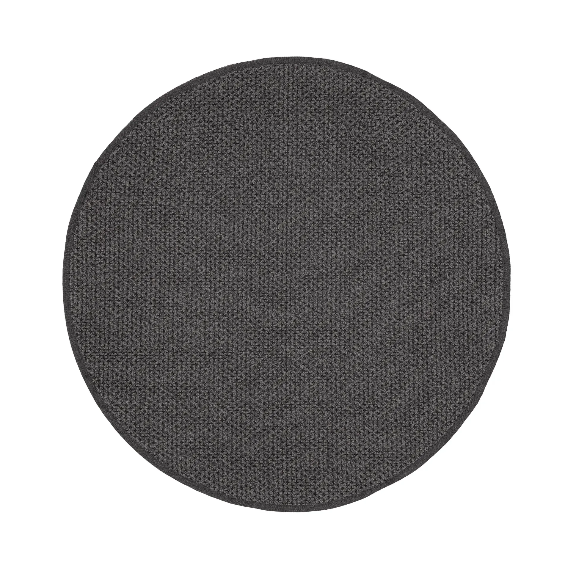 Bolzano Dantey Dywan ogrodowy Ø200 antracytowy polipropelynowy
