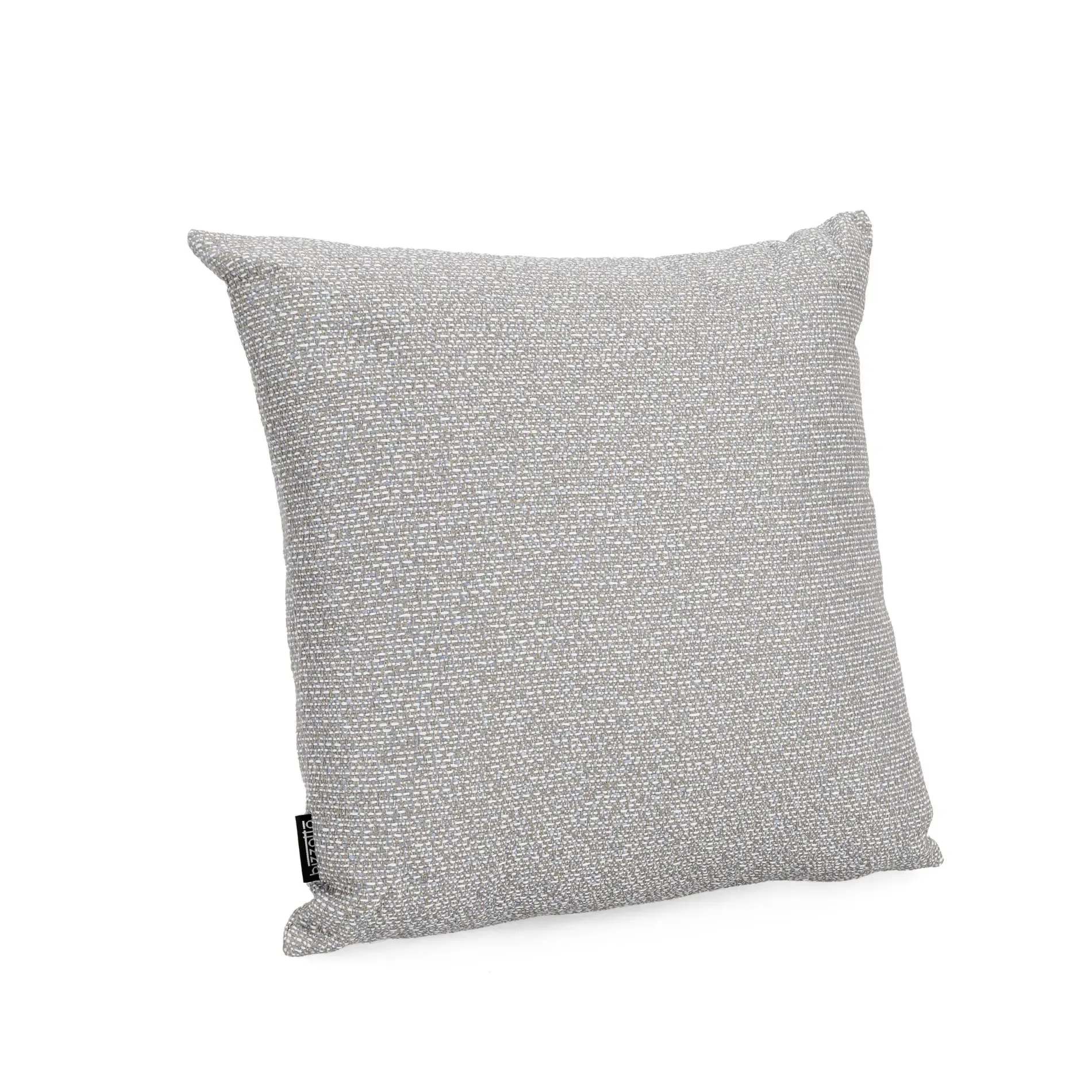 Bolzano Sorgento Poduszka ogrodowa wodoodporna 45x45 srebrna olefinowa