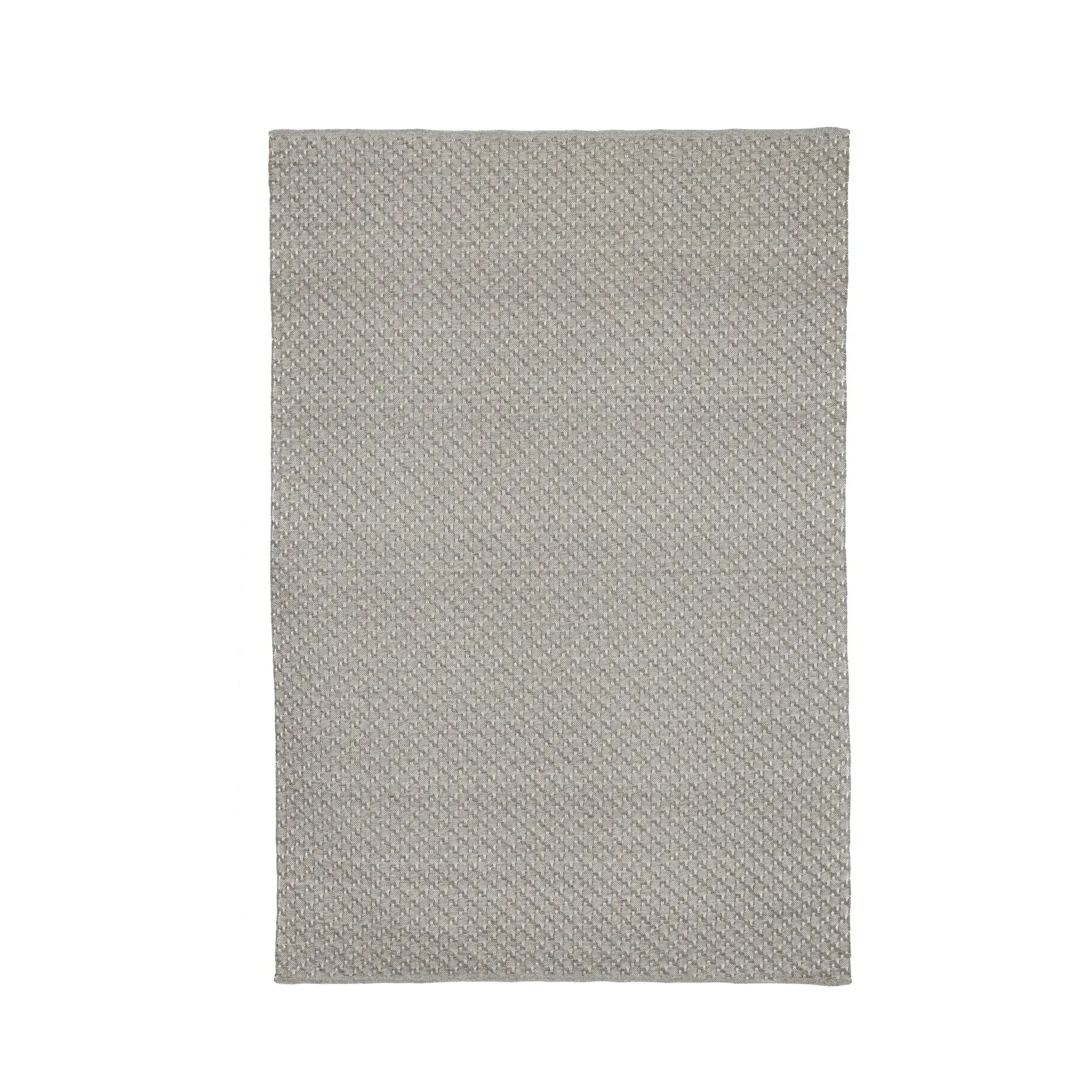 Bolzano Bianchi Dywan ręcznie pleciony ogrodowy 170x240 GREY polipropylenowy