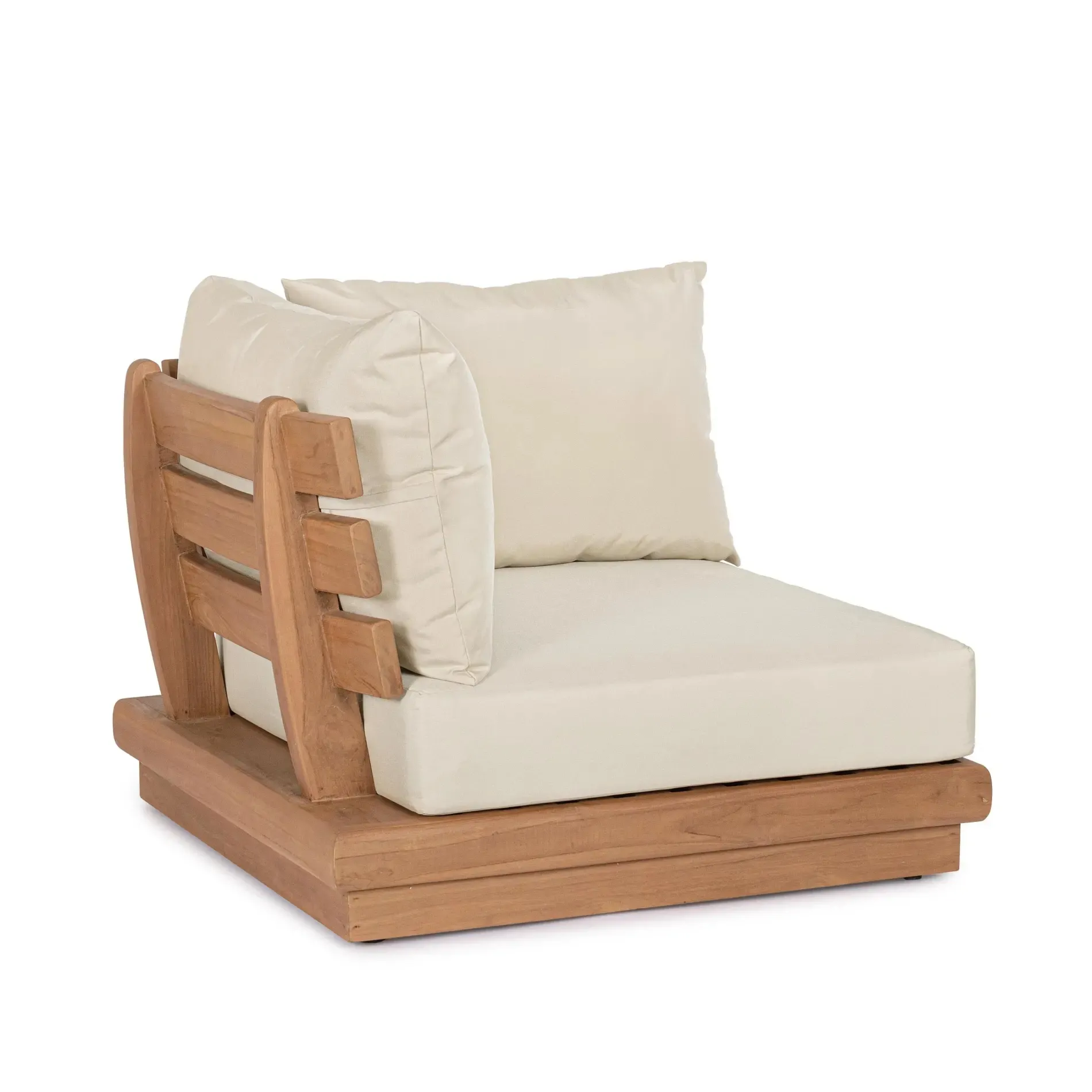 Bolzano Doresta  Element narożny 94x94x75 Brązowy drewniane