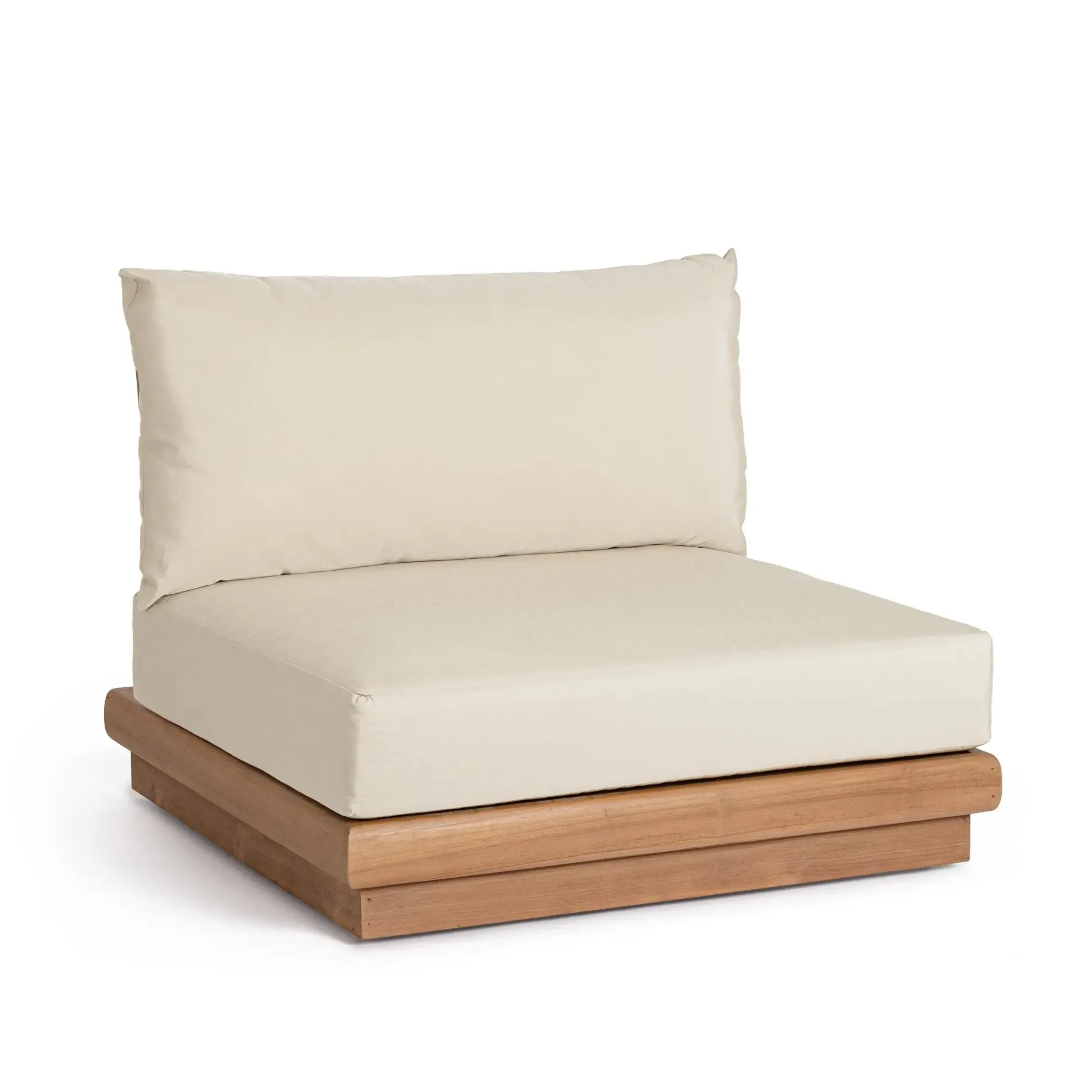 Bolzano Doresta Moduł środkowy zestawu 94x94x75 Brązowy drewniane