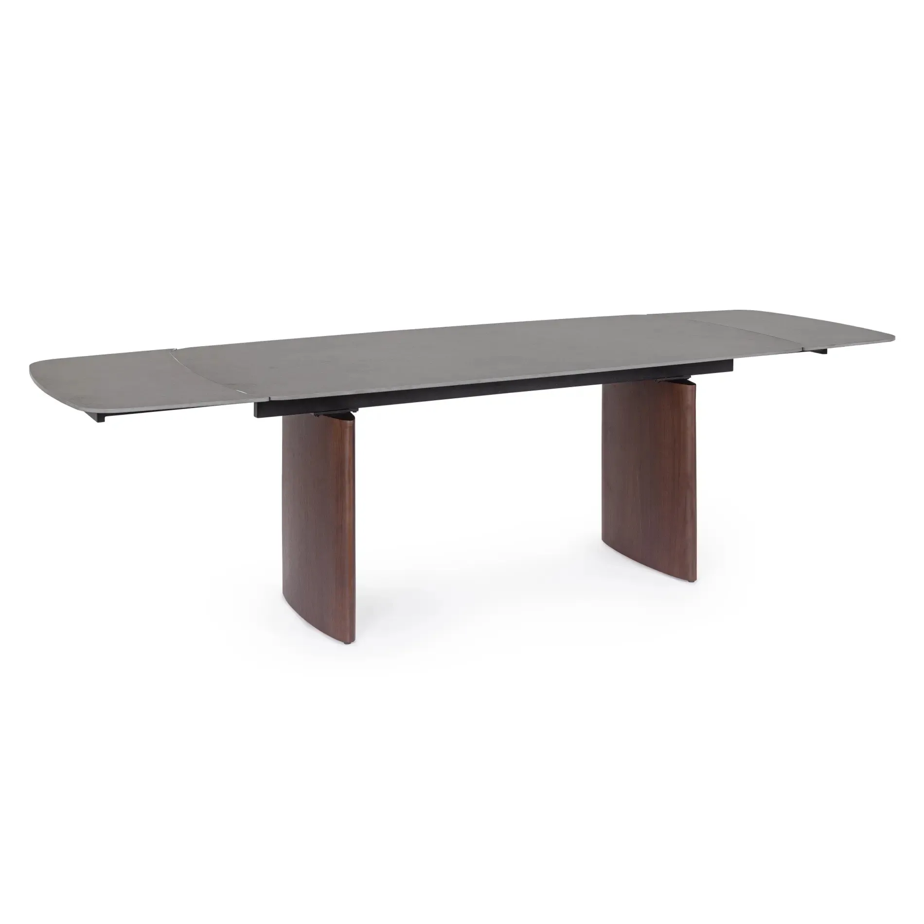 Bolzano Memento Stół rozkładany 180-220-260x90 Brązowy drewniano |kamionkowy