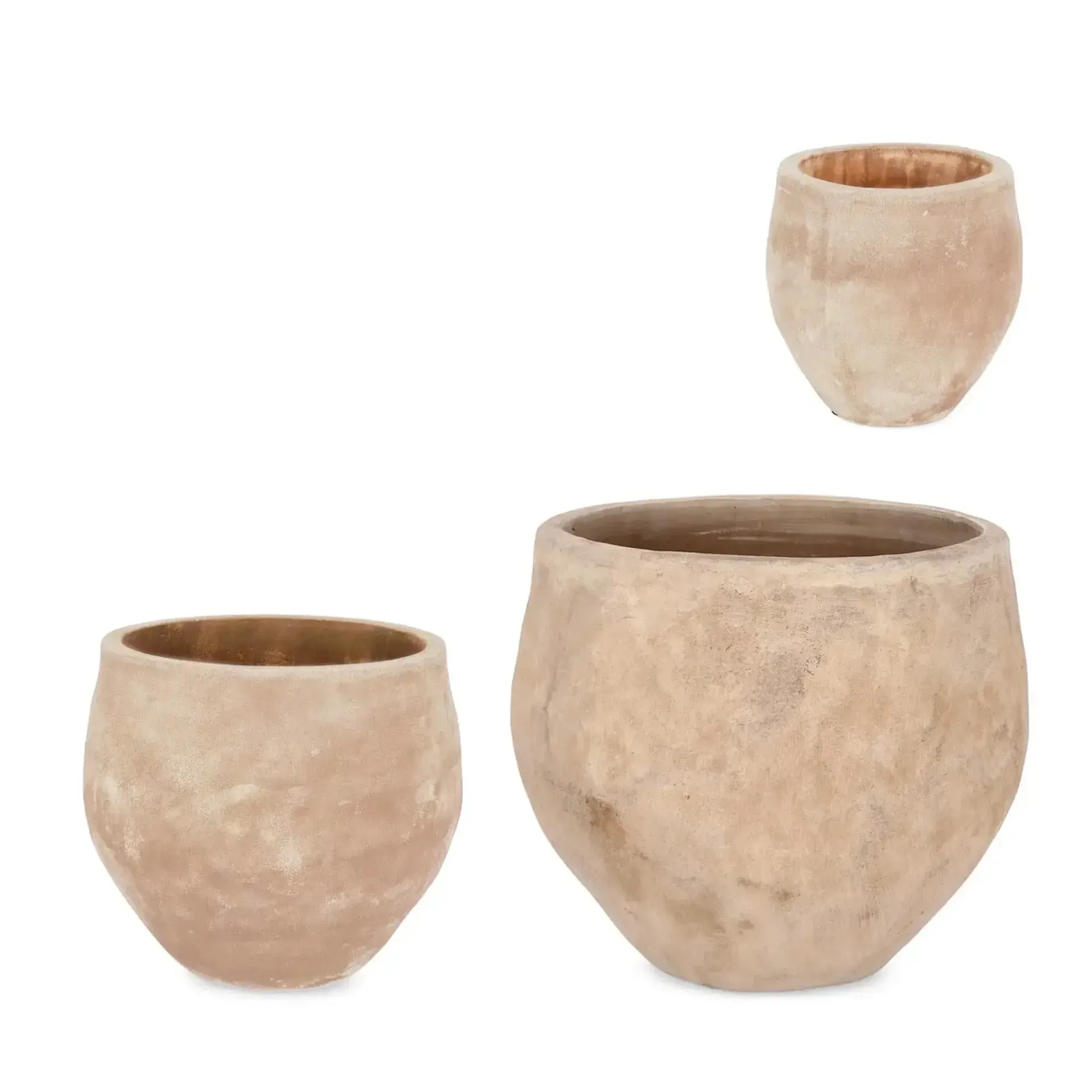 Zestaw donic MINH Ø22 + Ø32 + Ø42 Bizzotto beżowe terakota