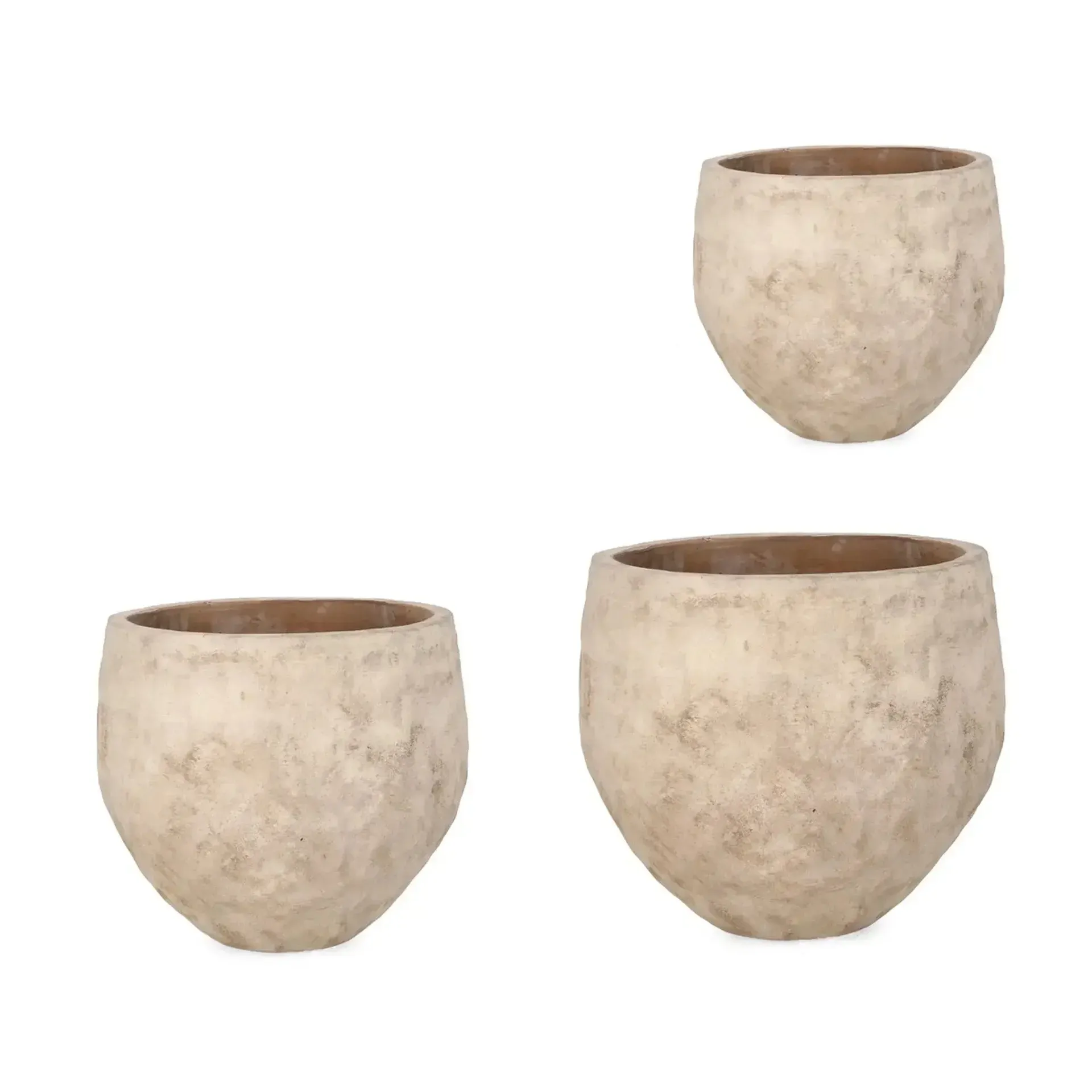 Zestaw donic MINH Ø32 + Ø42 + Ø55 Bizzotto beżowe terakota