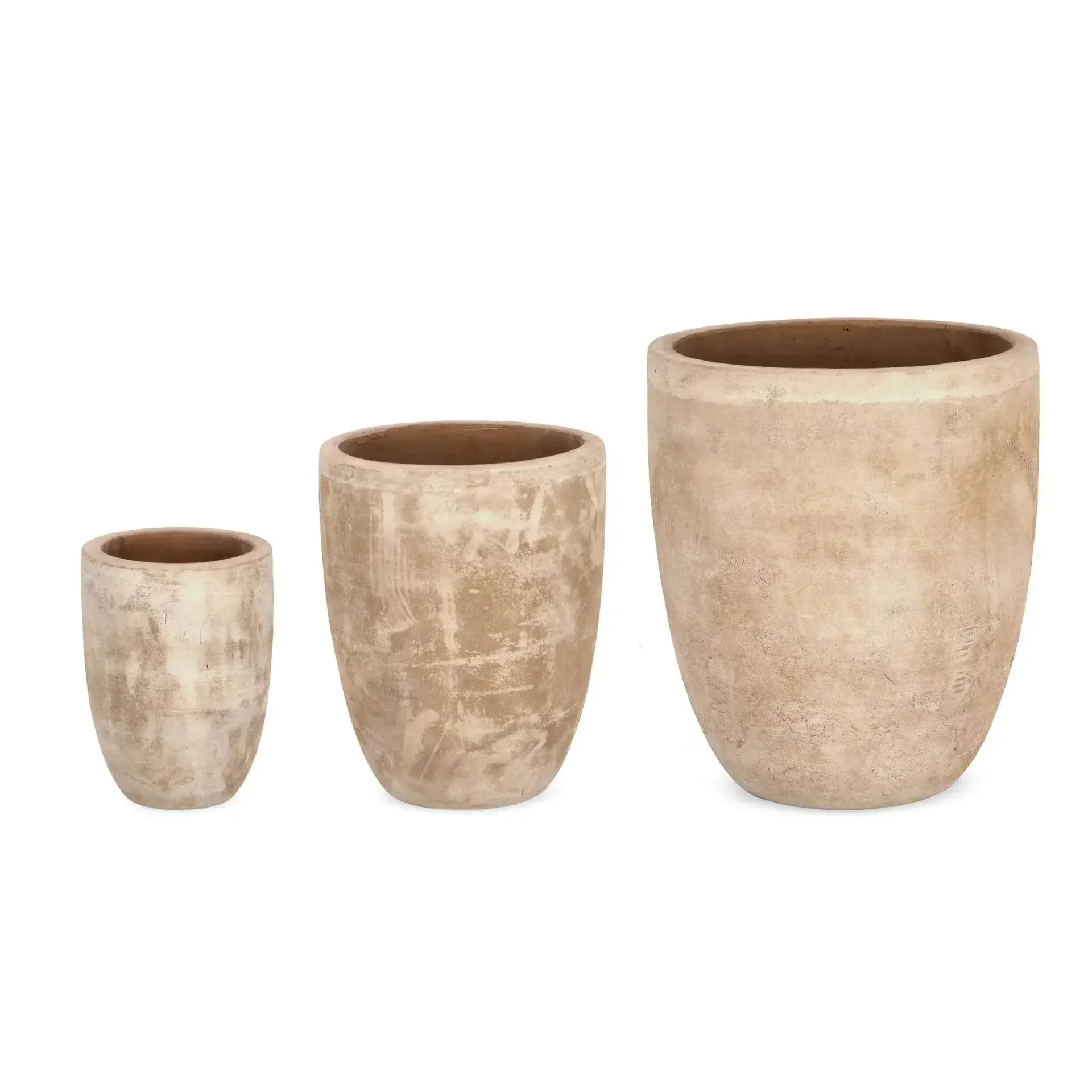 Zestaw donic MINH Ø39 + Ø28 + Ø19 Bizzotto beżowe terakota