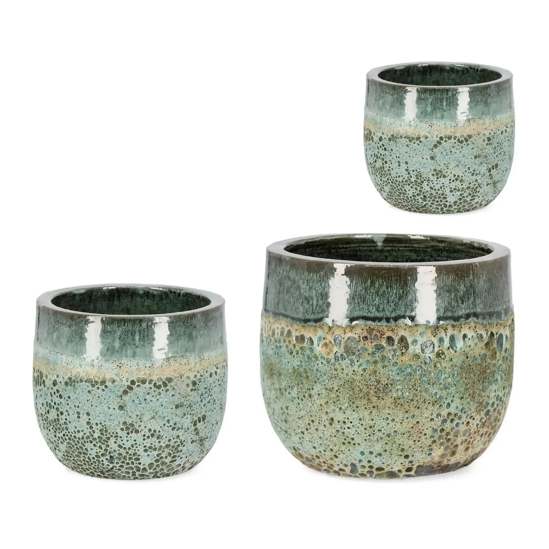 Zestaw donic DUYEN Ø21 + Ø27 + Ø36 Bizzotto zielony terakota