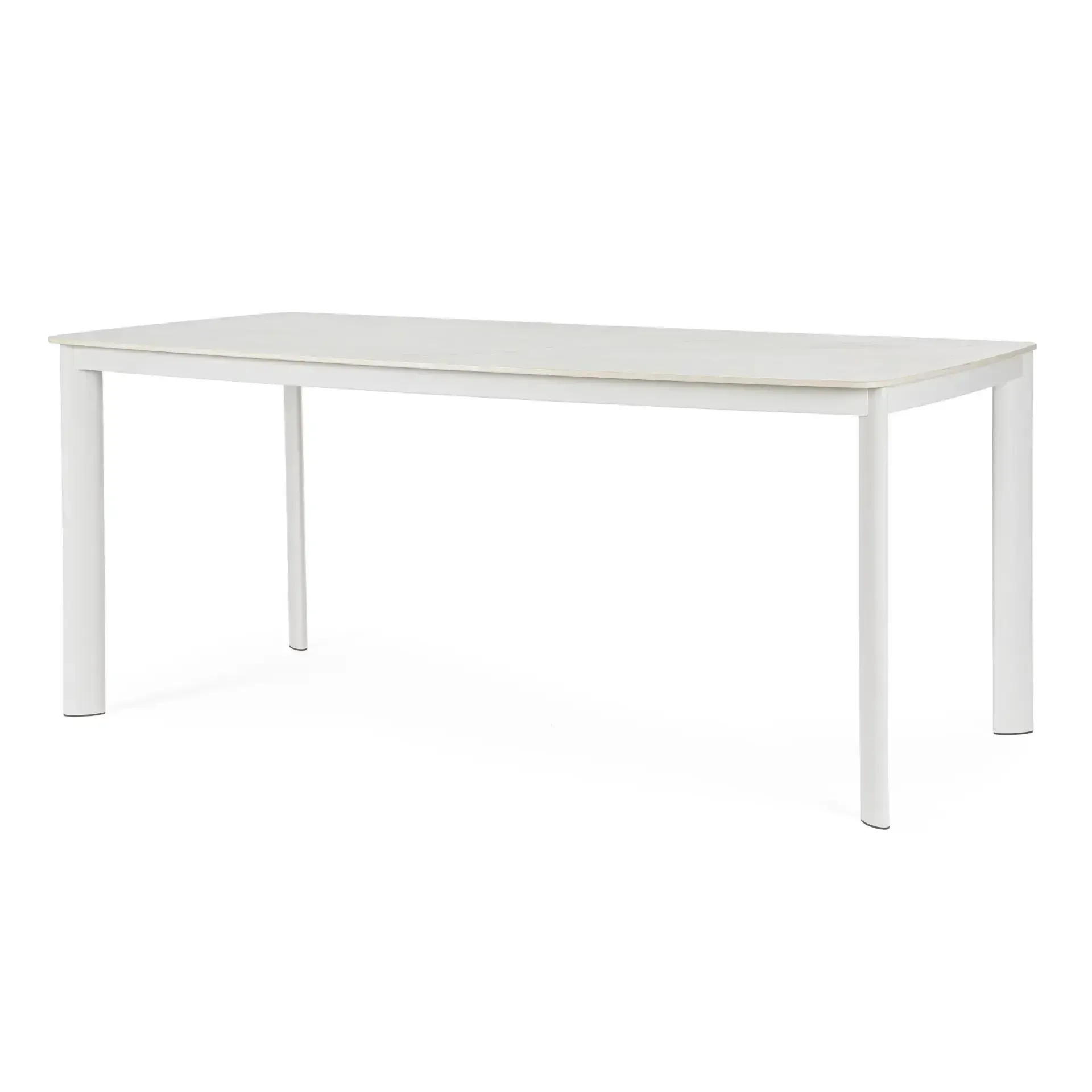 Stół ogrodowy ALCORA 180x90 Bizzotto biały aluminium