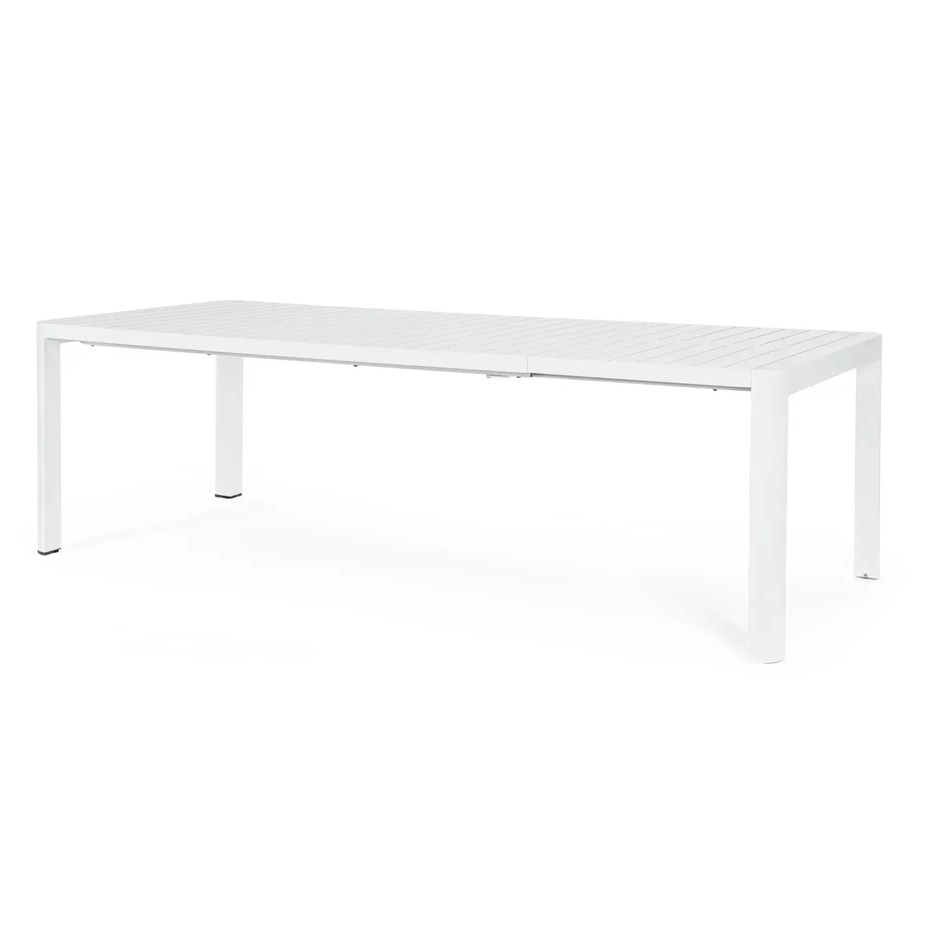 Stół ogrodowy rozsuwany KIPLIN 180-240x100 Bizzotto biały aluminum