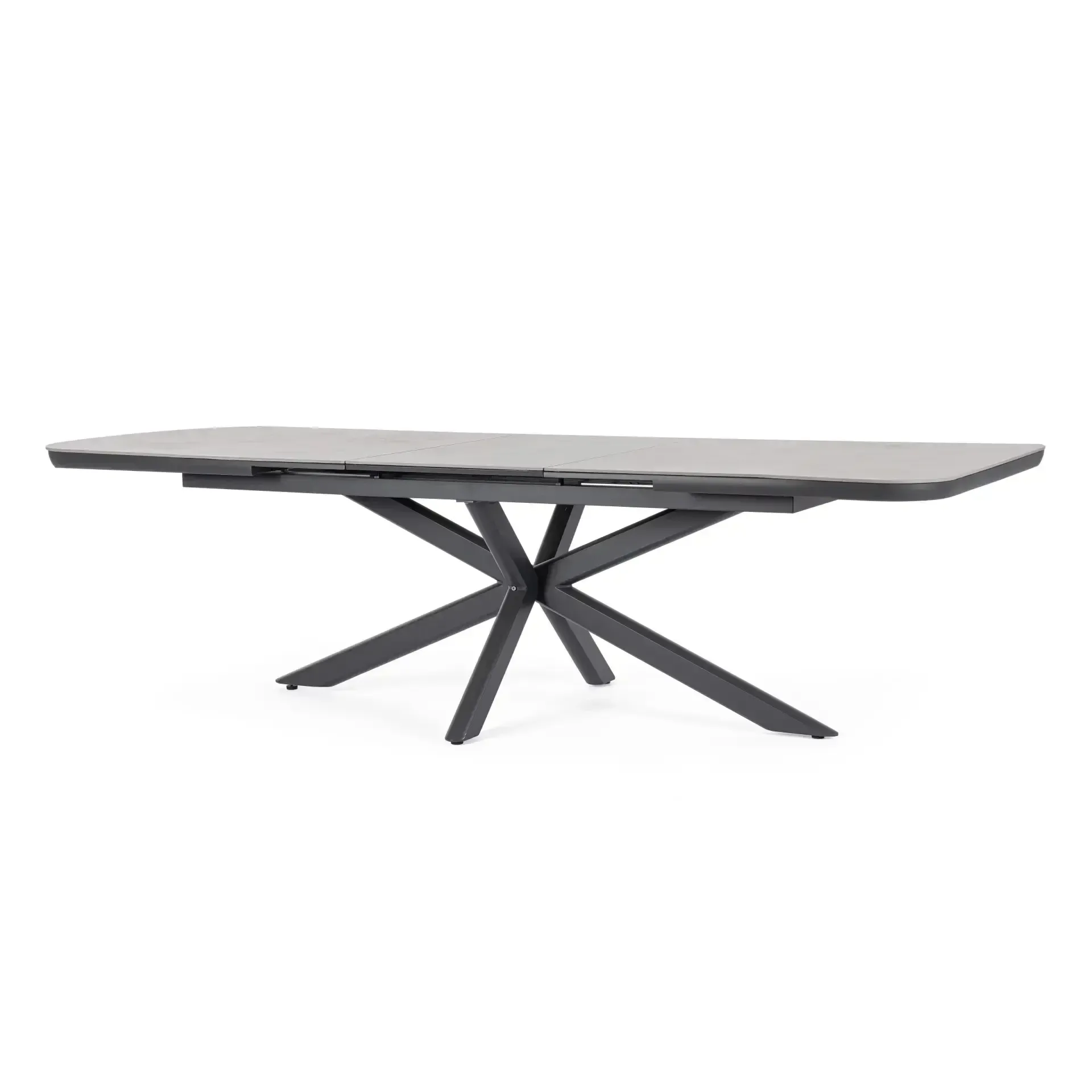 Stół rozkładany PASCAL 200-260x100 Bizzotto antracytowy aluminum