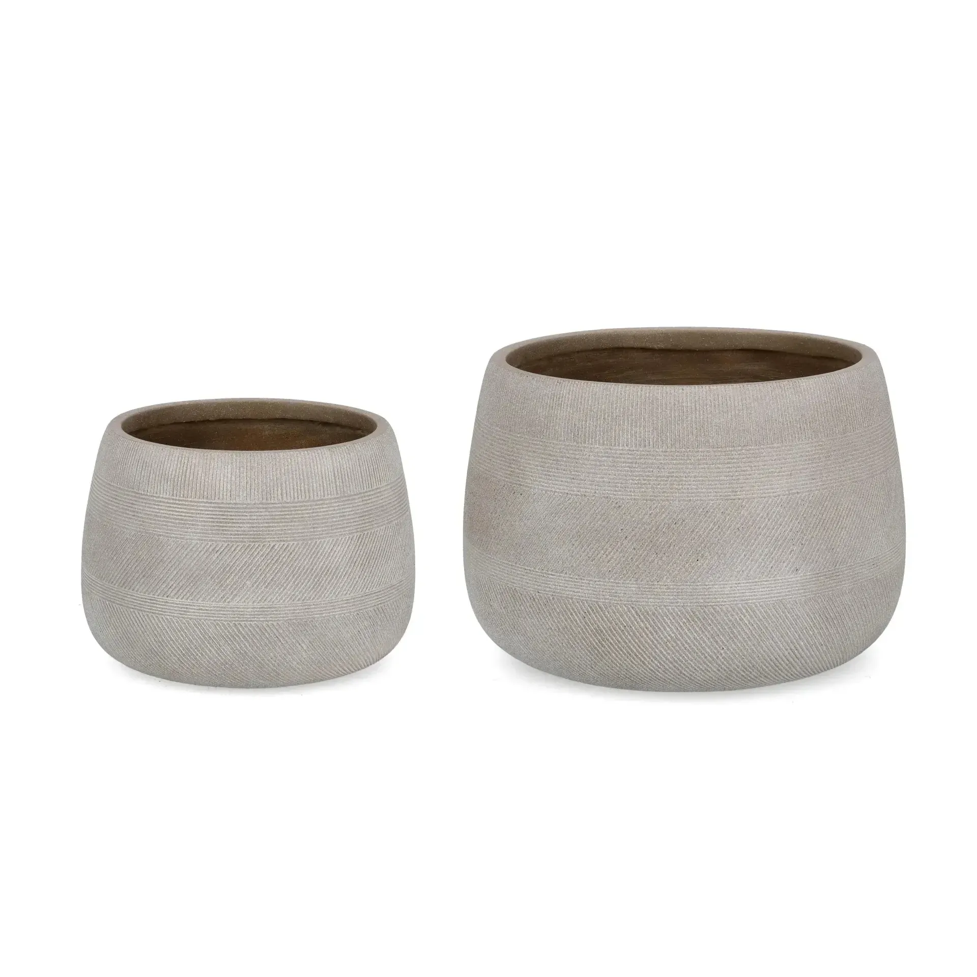 Zestaw donic RIGO Ø42+Ø55 Bizzotto szare  glina fiber