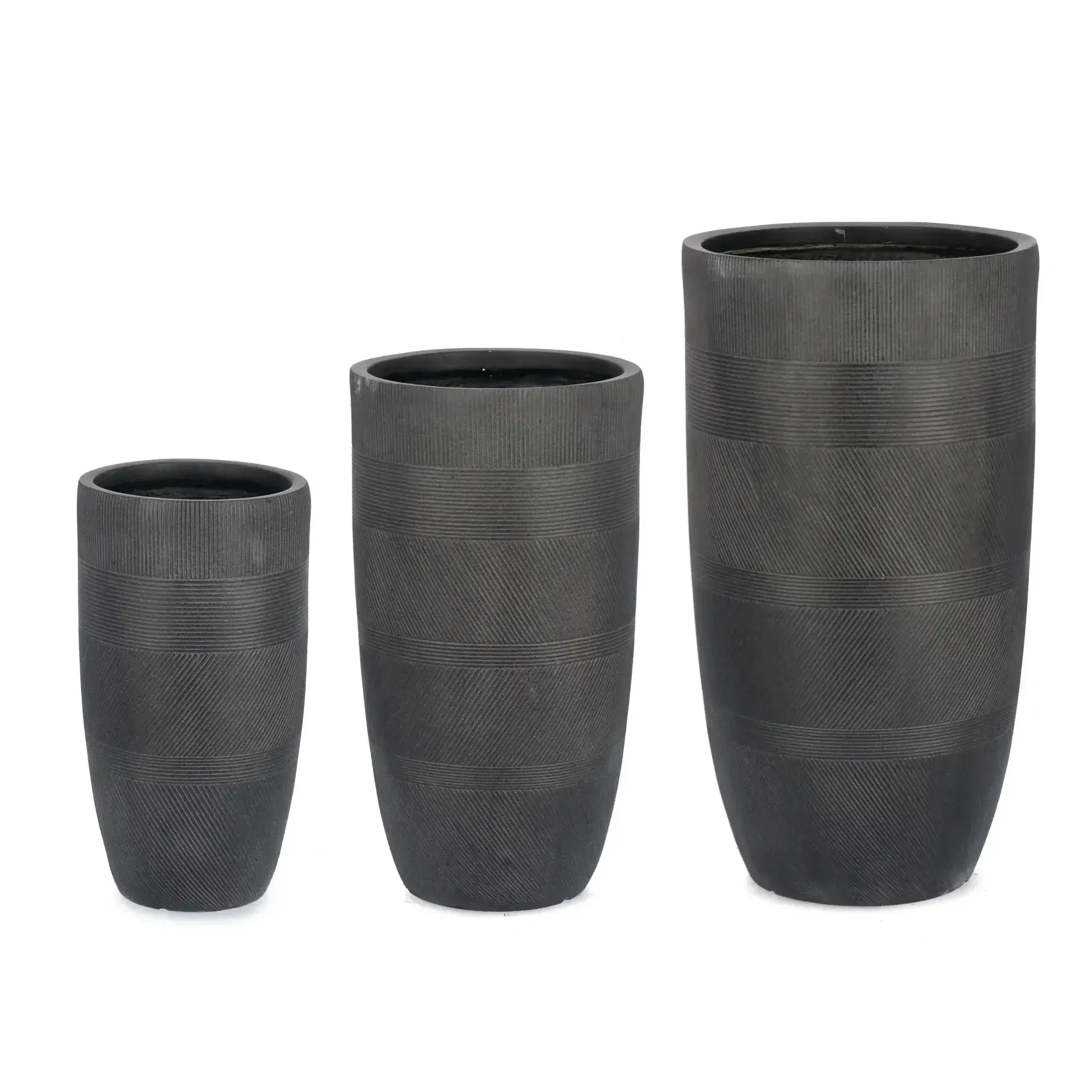 Zestaw donic RIGO Ø24+Ø30+Ø37 Bizzotto antracytowy glina fiber