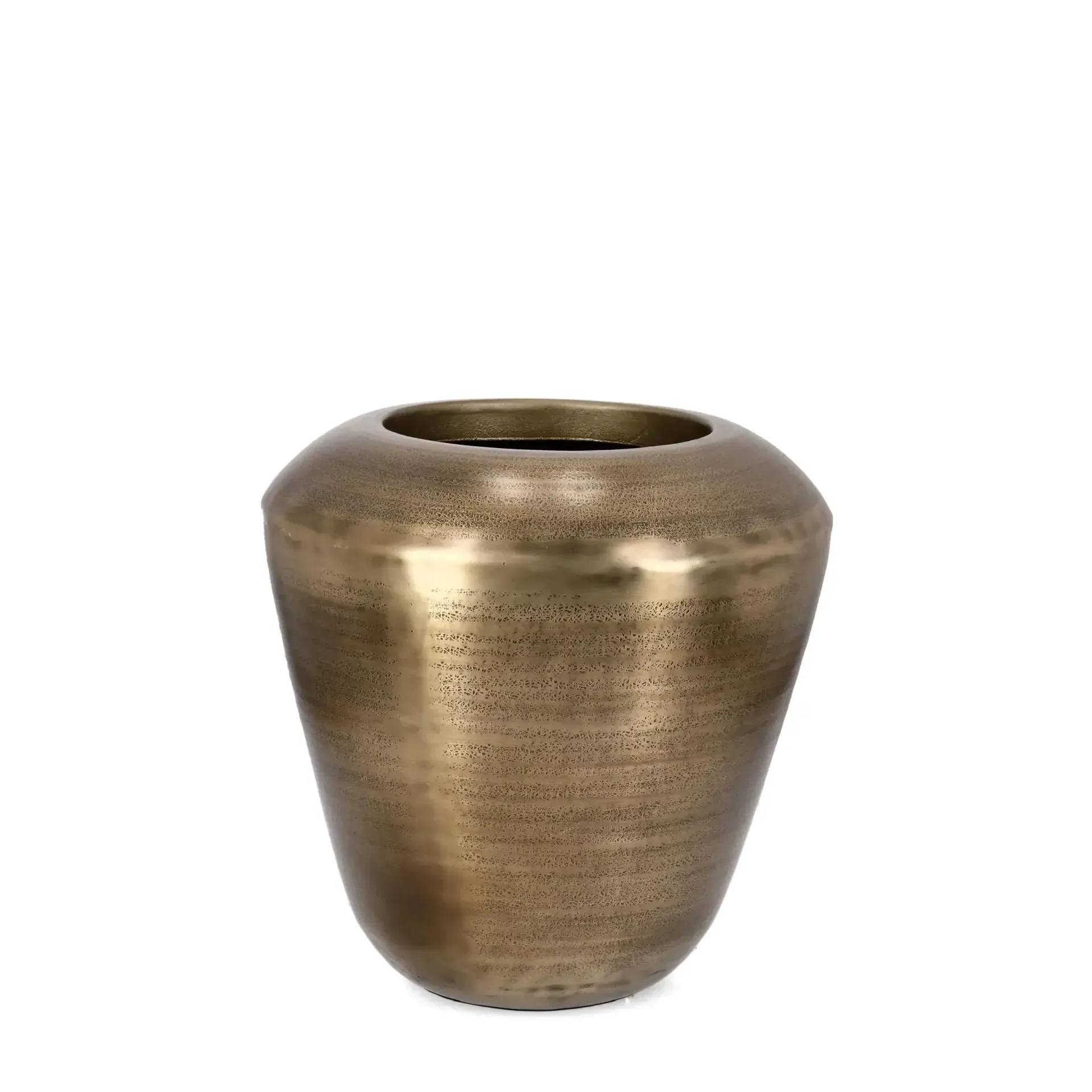 Wazon NADU Ø50 Bizzotto złoty aluminium