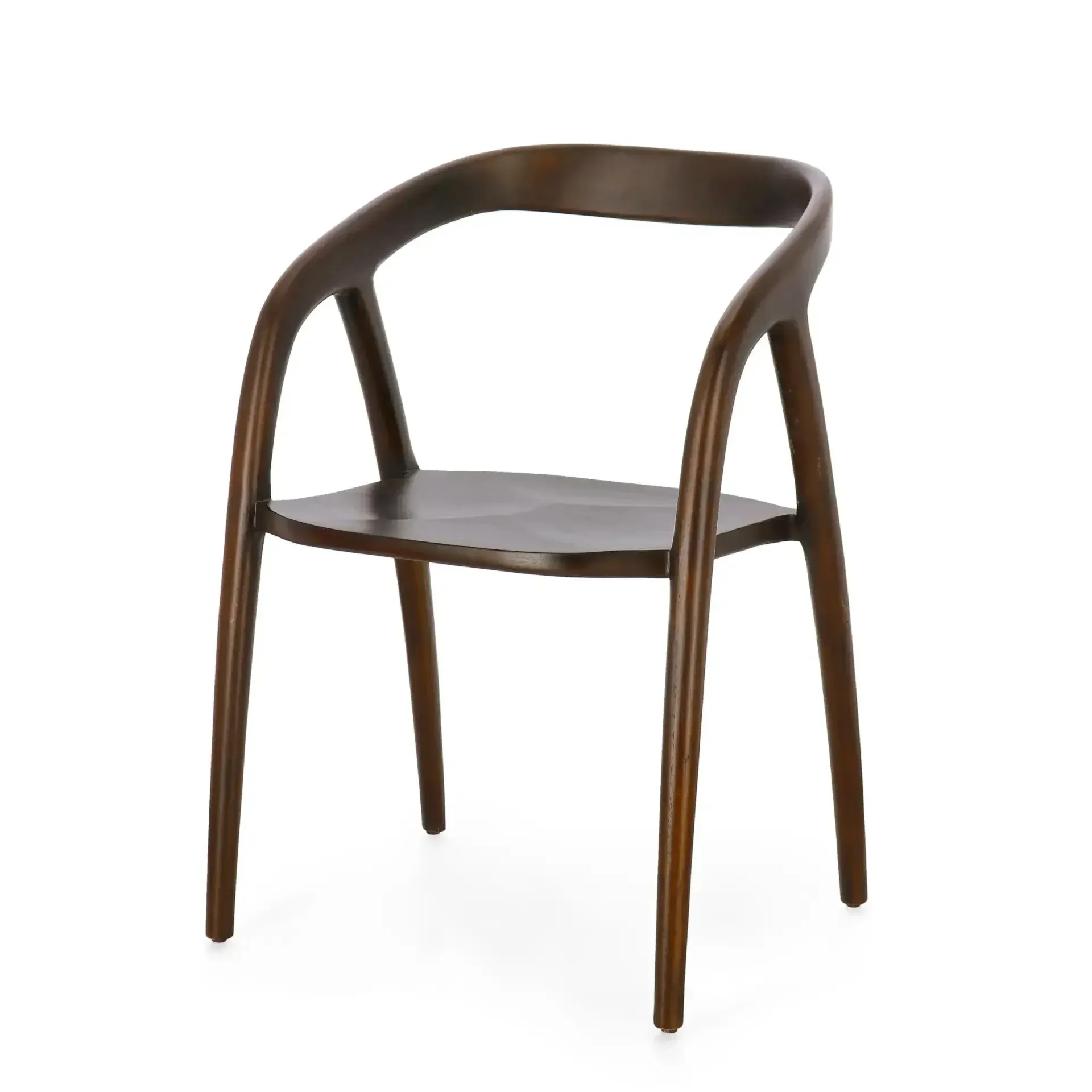 Krzesło DOTTU 55 x 56.5 Bizzotto brązowe drewno teak