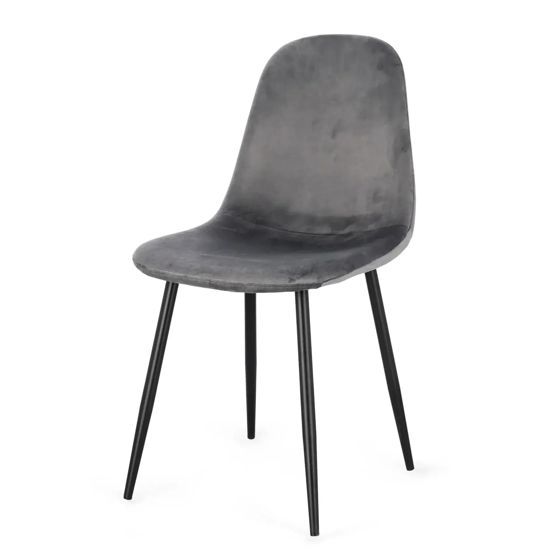 Krzesło IRELIA 44x53 Bizzotto szare metal - sklejka