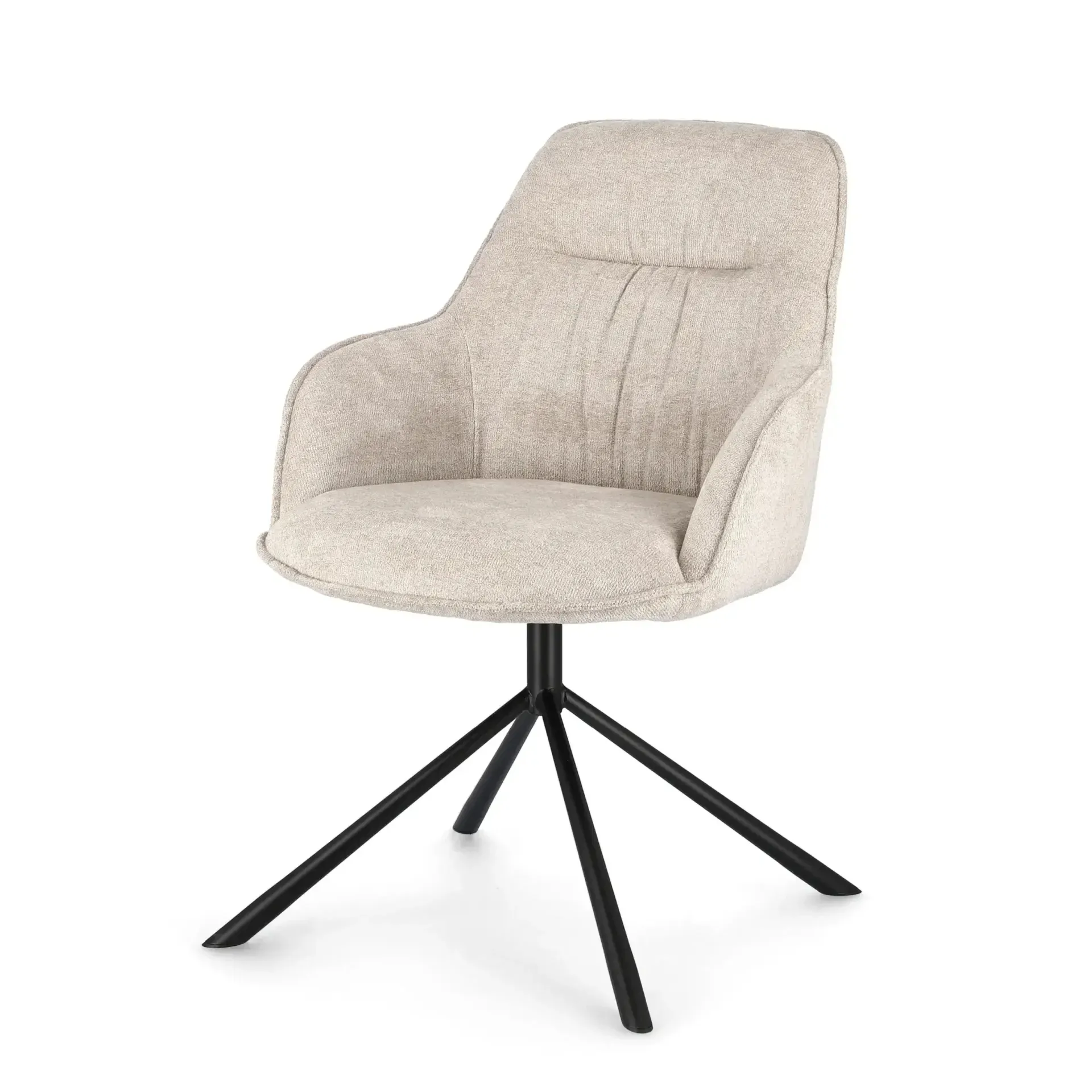 Fotel GRANT 59x65 Bizzotto biały stal