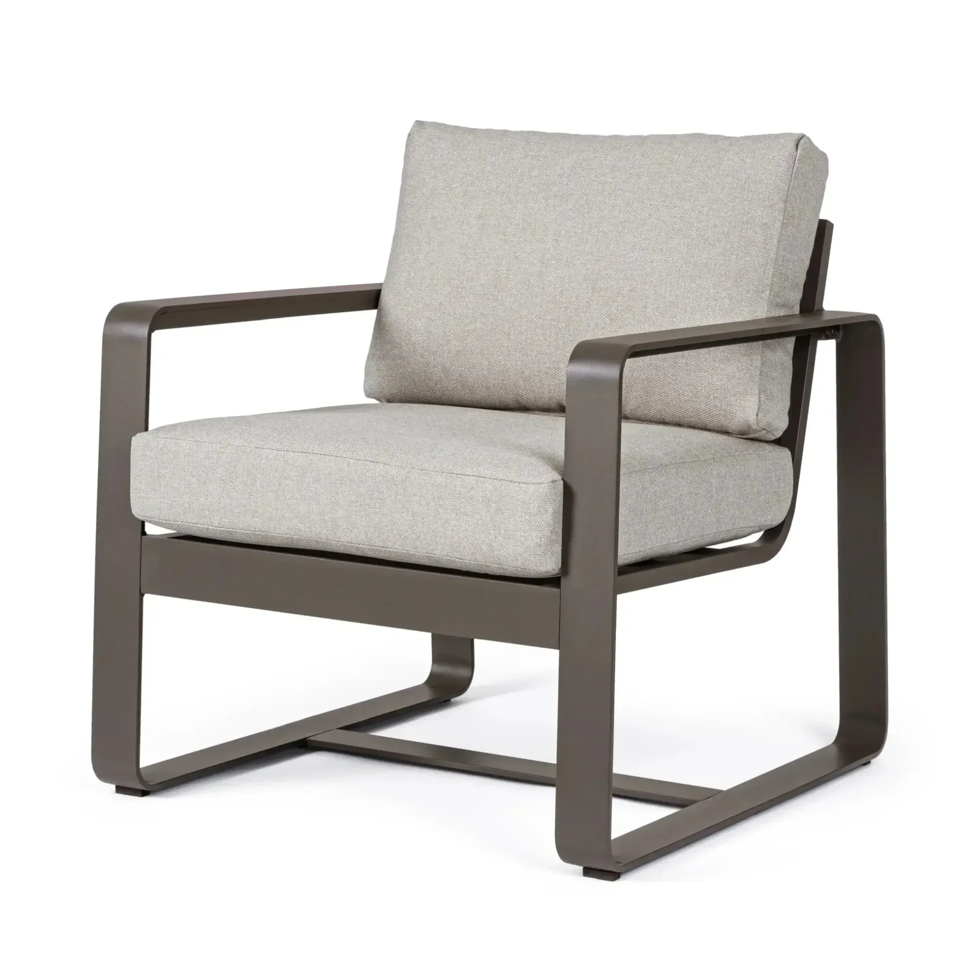 Fotel ogrodowy MERRIGAN 74x78 Bizzotto beżowy aluminium