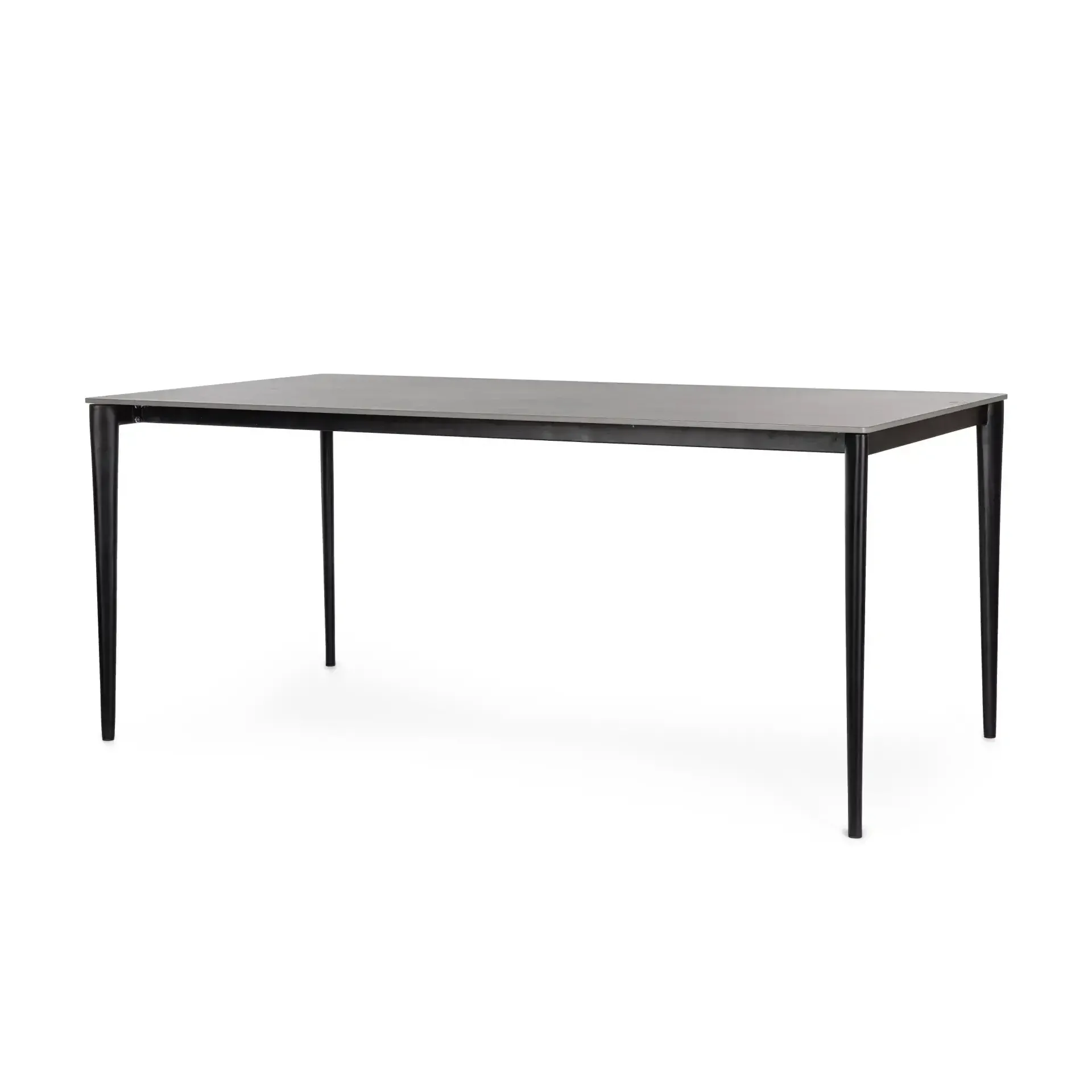 Stół REIJA 180x90 Bizzotto antracytowy stal